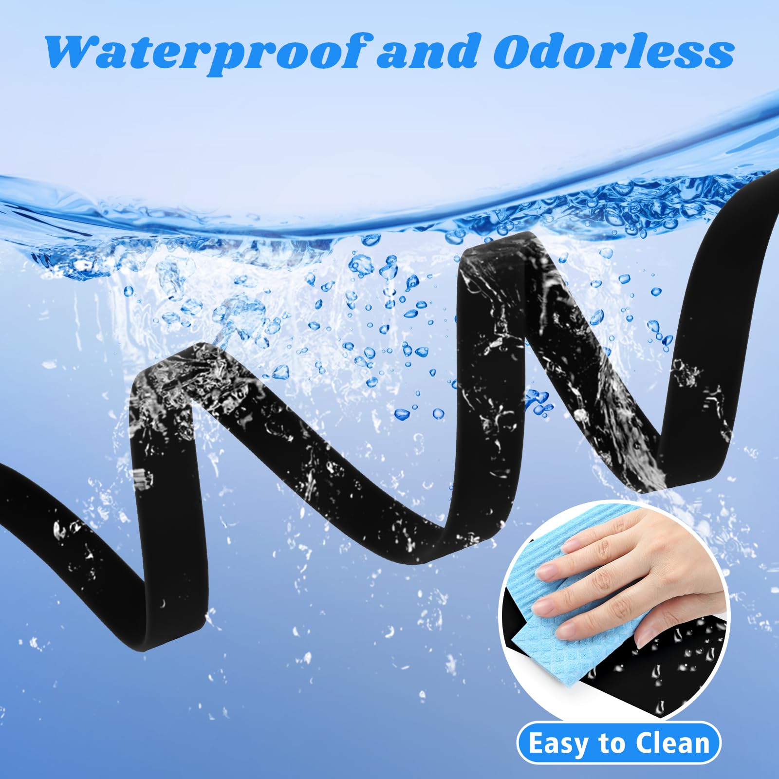 Xiaz Waterproof Long Dog Leash 50 Feet, Training Long Line Lead For Large Medium Small Dogs Outside Walking, Playing, Camping, O