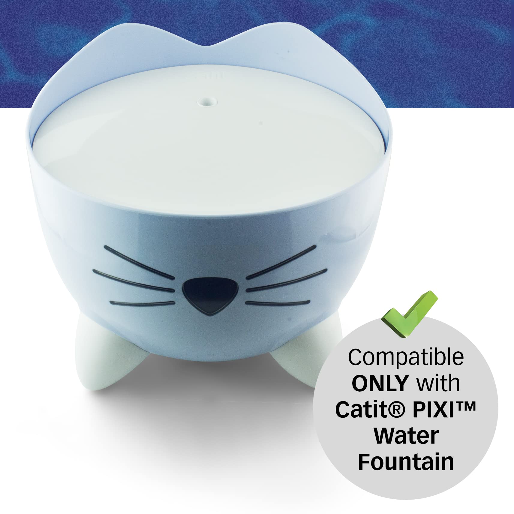 Pet Standard Water Filters, Compatible With Catit® Pixi™ Water Fountain, Pack Of 12