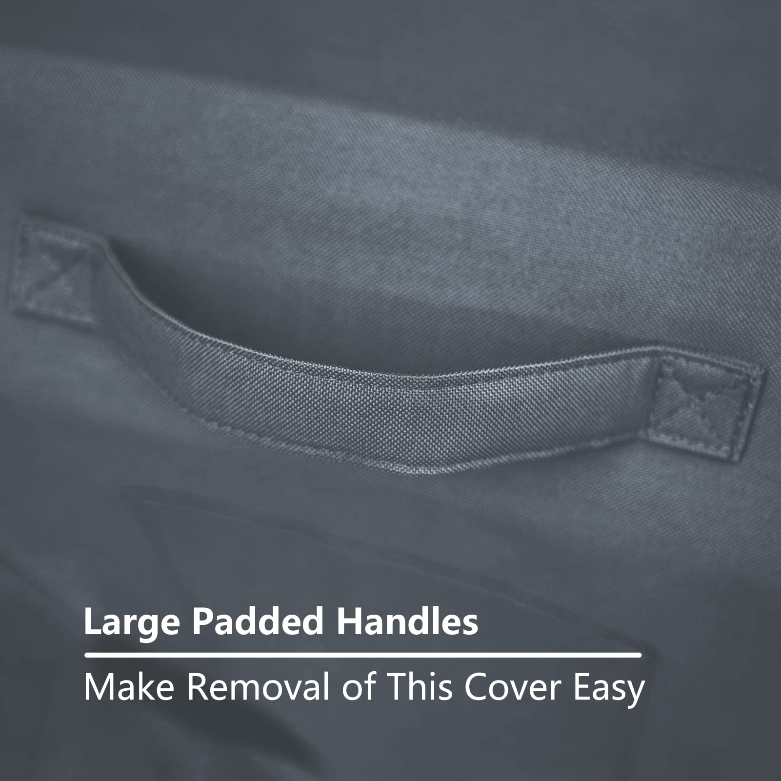 Ananmei Dog Bed Covers For 44' L × 32' W × 4' H 600D Oxford Waterproof Dog Bed Cover With Zipper And Carry Handle Dog Bed Covers Replacement Washable, Cover Only (Gray)
