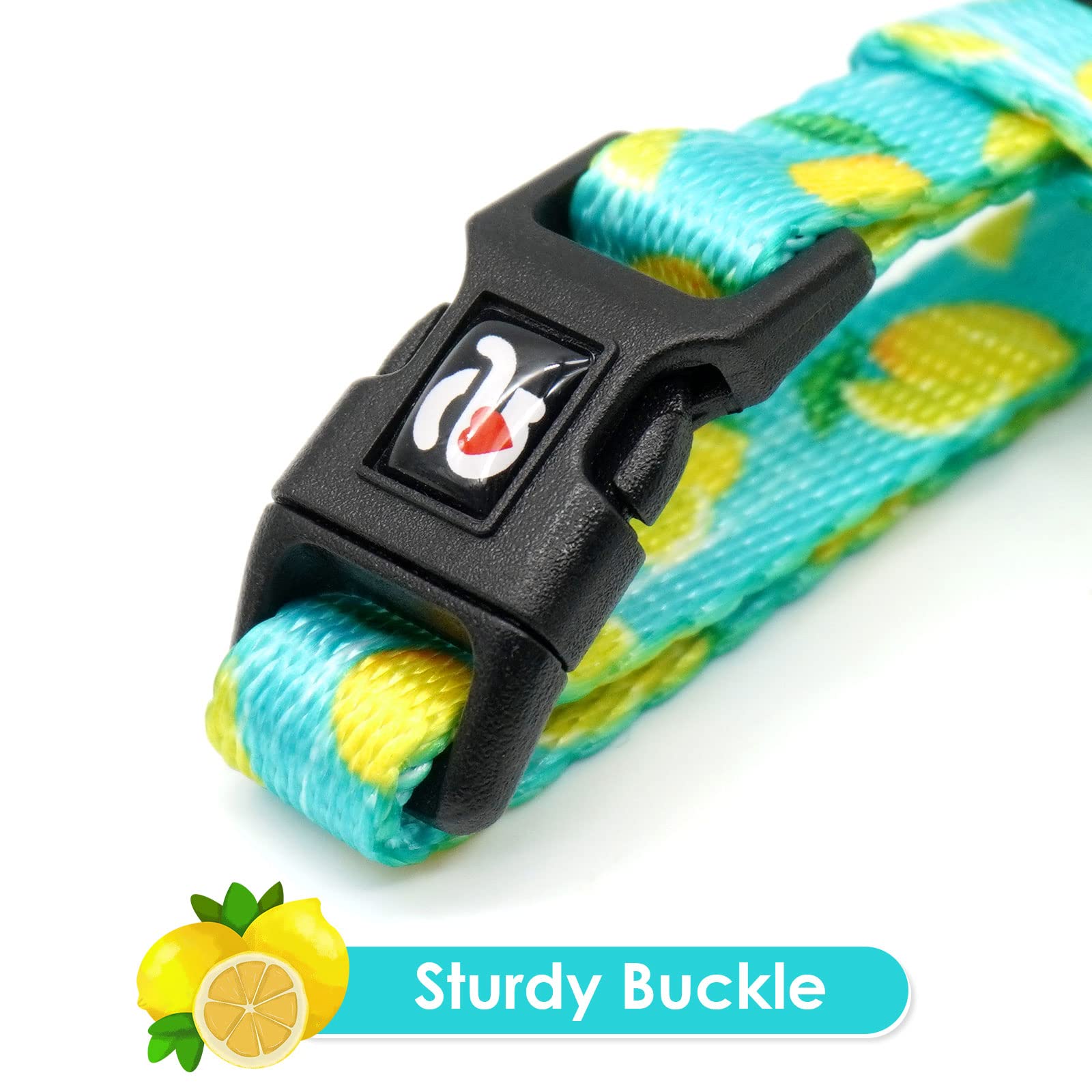 Azuza Cat Harness And Leash Set For Safe Walking And Travel, Escape Proof Cat Harness, Lightweight Soft And Comfortable, Adjustable Kitten Harness For Small Medium Large Cats, Lemon