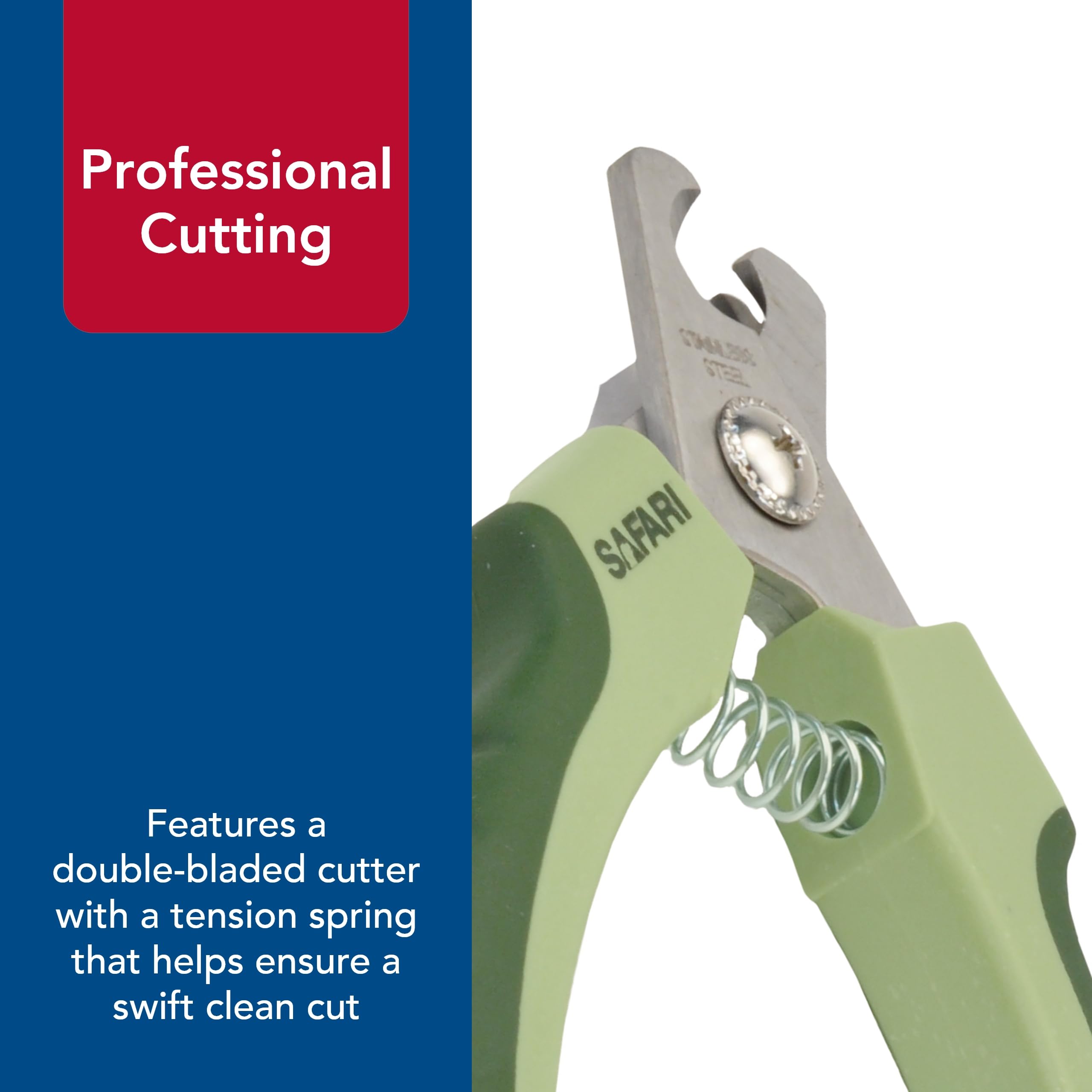 Coastal Pet Safari Professional Dog Nail Trimmer - Nail Clippers & Supplies For Grooming - Dog Claw Care For Small & Large Pets - Large, 6.6' X 2'