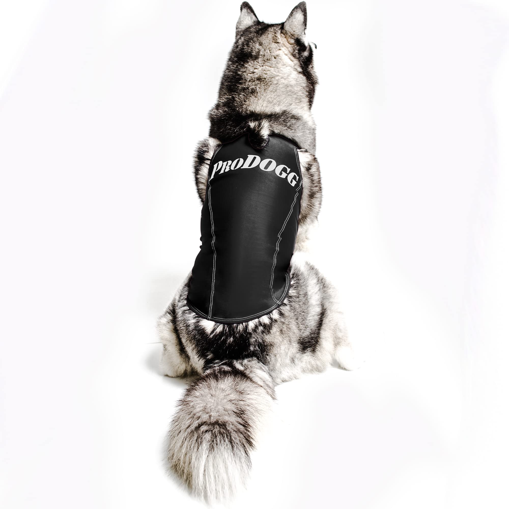 Prodogg Sleeveless Anxiety Relief Jacket Vest For Dogs | Calming Wrap Solution For Anxiety, Separation, And Stress Relief (Black