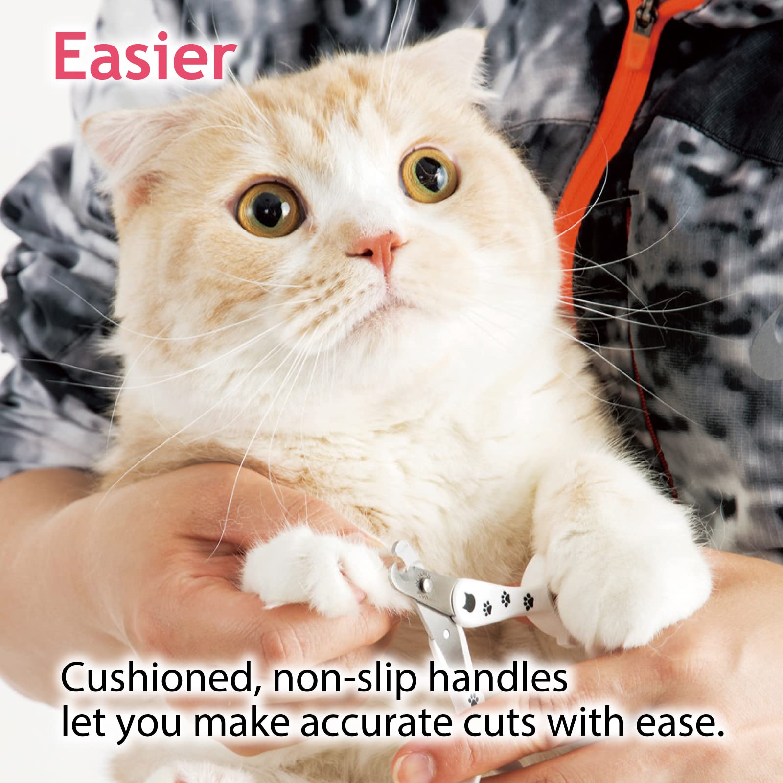 Necoichi Purrcision Feline Cat Nail Clippers Stress-Free, Expertly Crafted In Japan, Neater, Easier, Safer, 30% Thinner Blades, No.1 Seller In Japan!