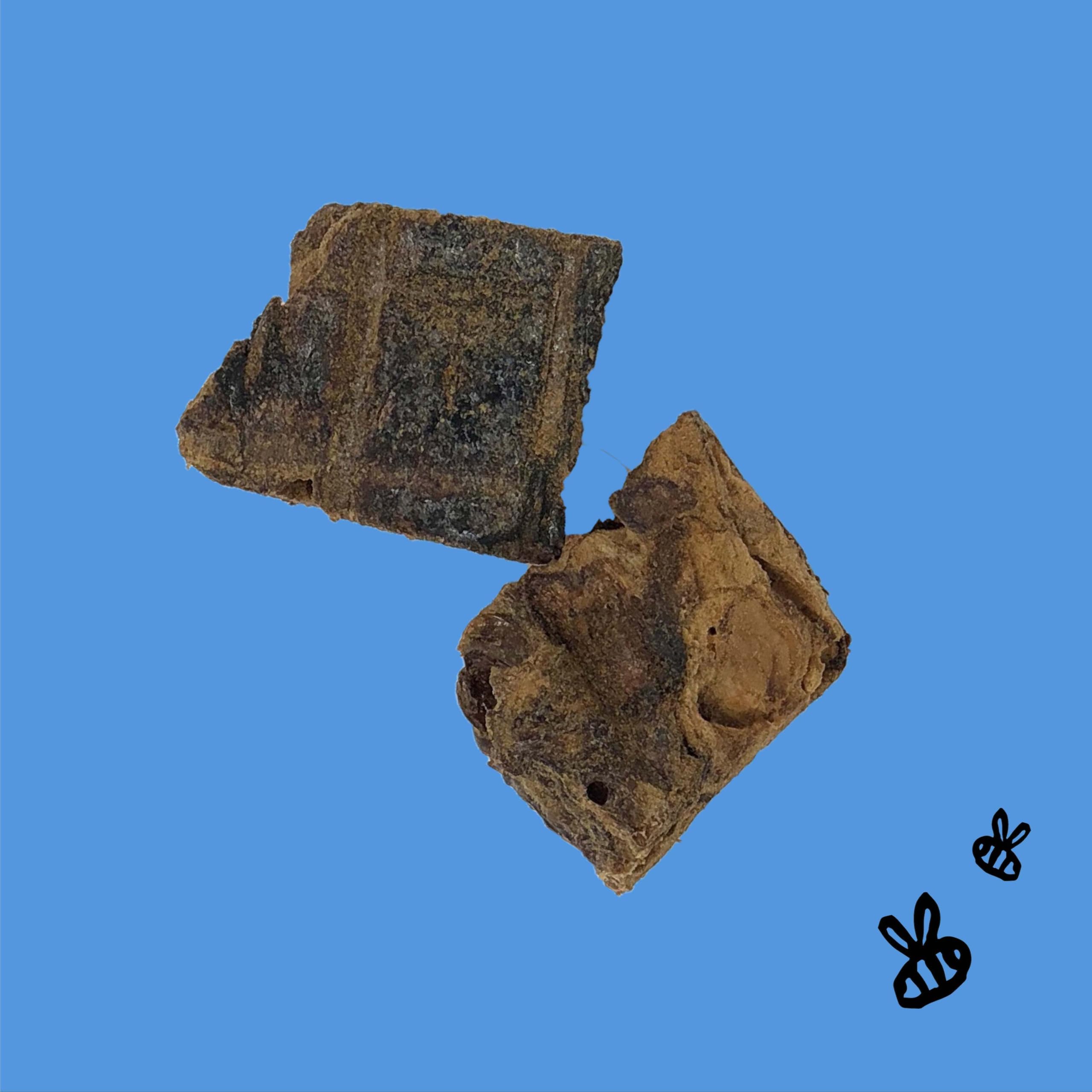 Honey Im Home, Lung Bites Buffalo Dog Treats, 3.1 Ounces - All Natural, Free Range, Healthy, Grain Free, Honey Coated & Crispy