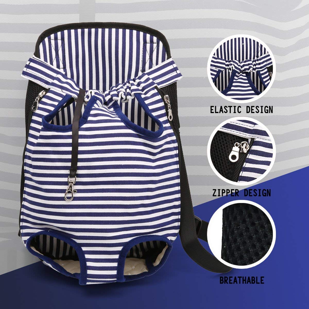 Dog Carrier Comfortable Legs Out Front Pet Carrier Backpack Cat Puppy Tote Holder Bag With Shoulder Strap And Sling For Outdoor