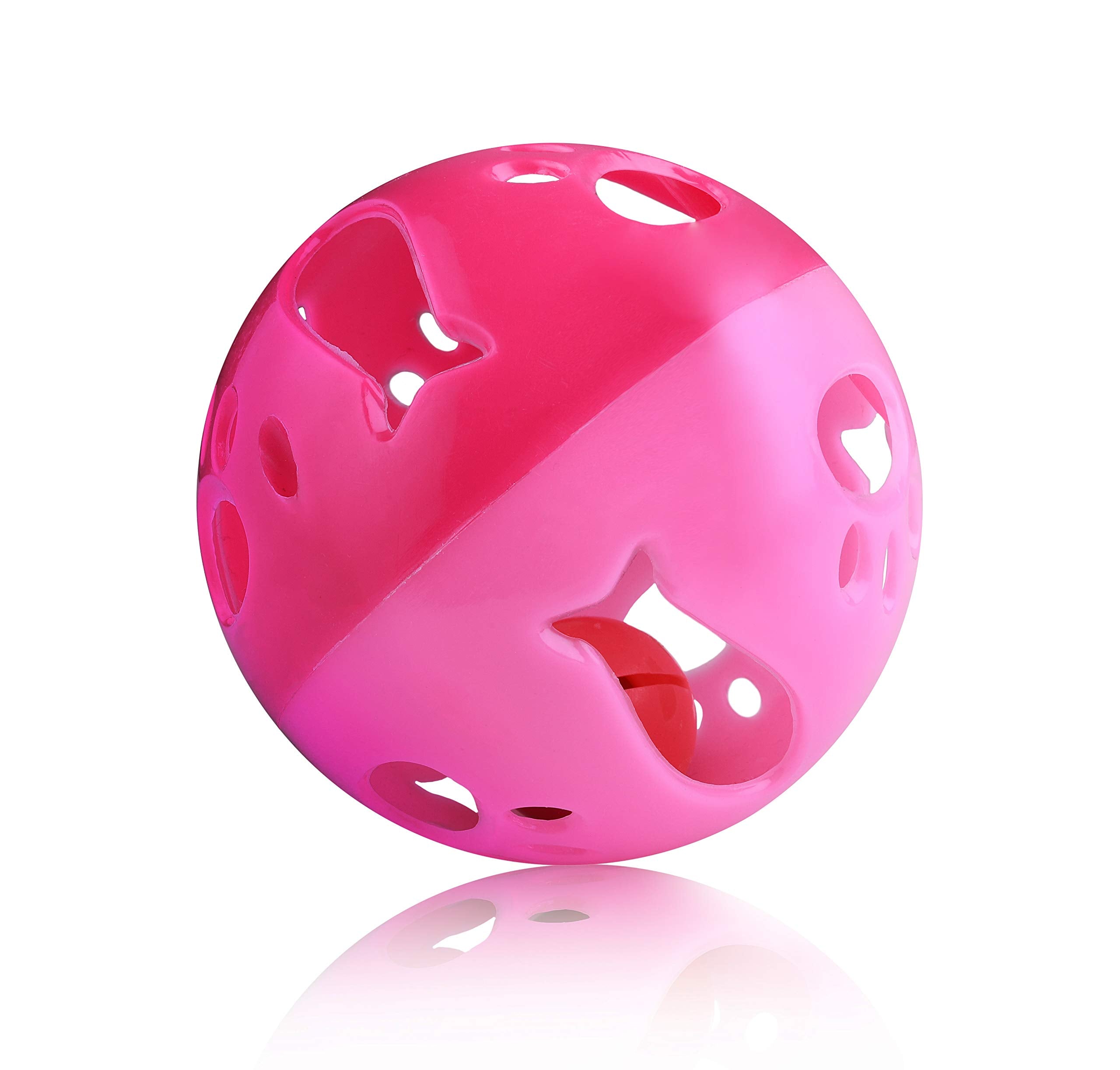 Pets First Large Size Cat Ball With Bell Toy For Cats Kittens And Other Animals - Hours Of Play For Pets, Large Size For Extra Fun, Rings As It Moves