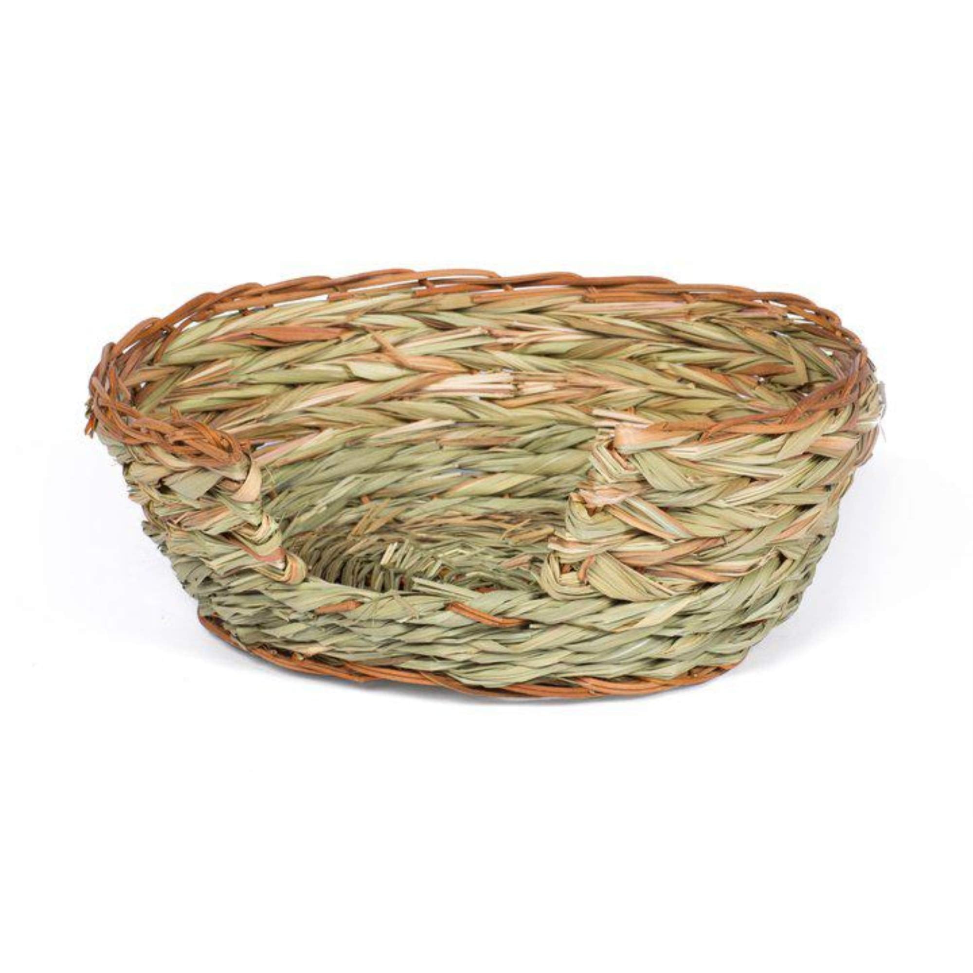 Prevue Pet Large Oval Pet Nest Woven Natural Grass - 1072