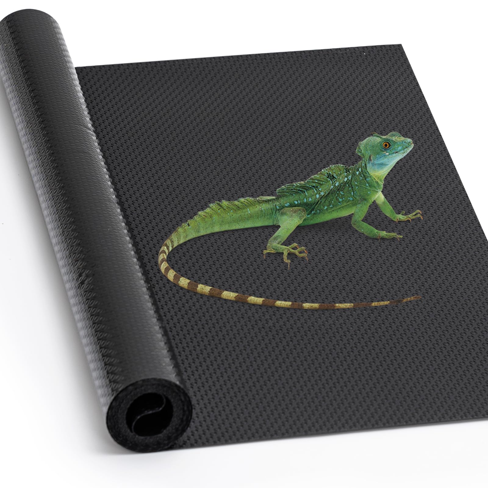 Bearded Dragon Tank Flooring, Reptile Tank Mat for Leopard Gecko, Snake, Lizard and Tortoise, Reptile Carpet Floor Liner for Liz