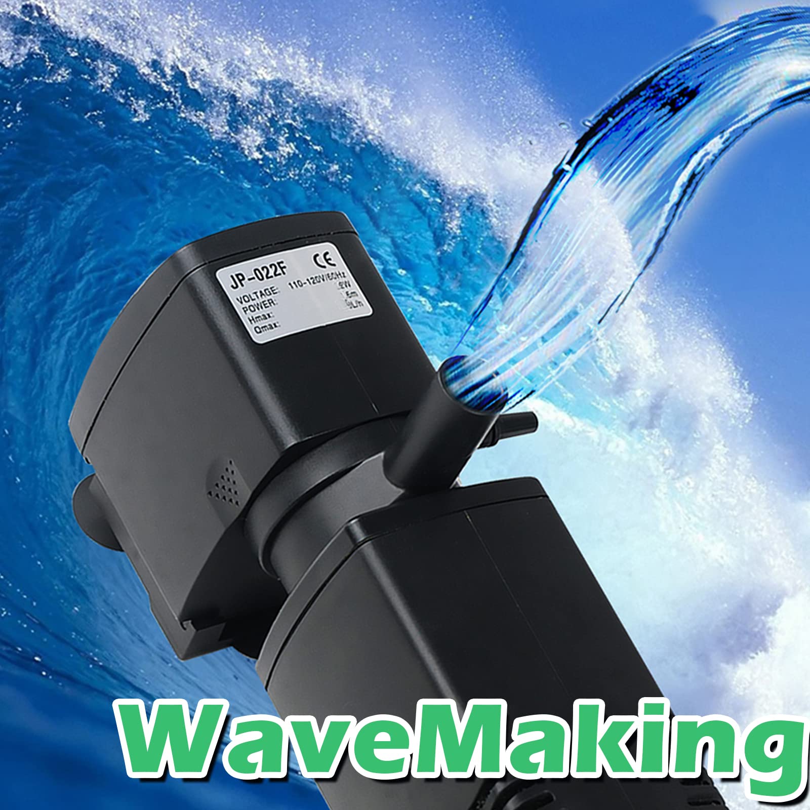 Tararium Fish Tank Filter For 15-40 Gallon Tank Crystal Clear Powerful Internal Aquarium Filters Submersible Pump& Filter System