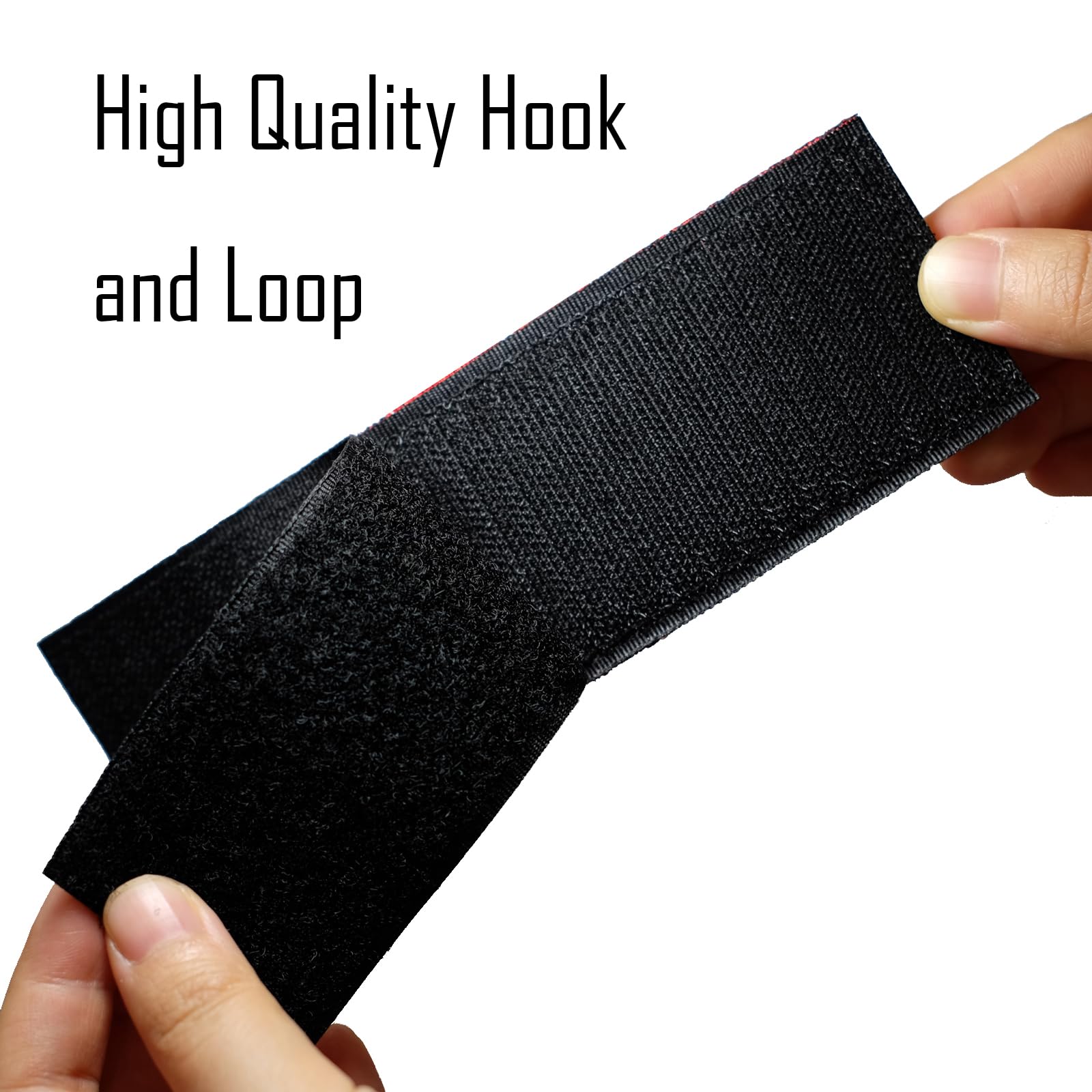 Fitznora Embroidered Service Dog Do Not Pet Patches, 2 Pack Clear Sign With Hook And Loop Pieces, Easy To Read Tabs For Dog Vest