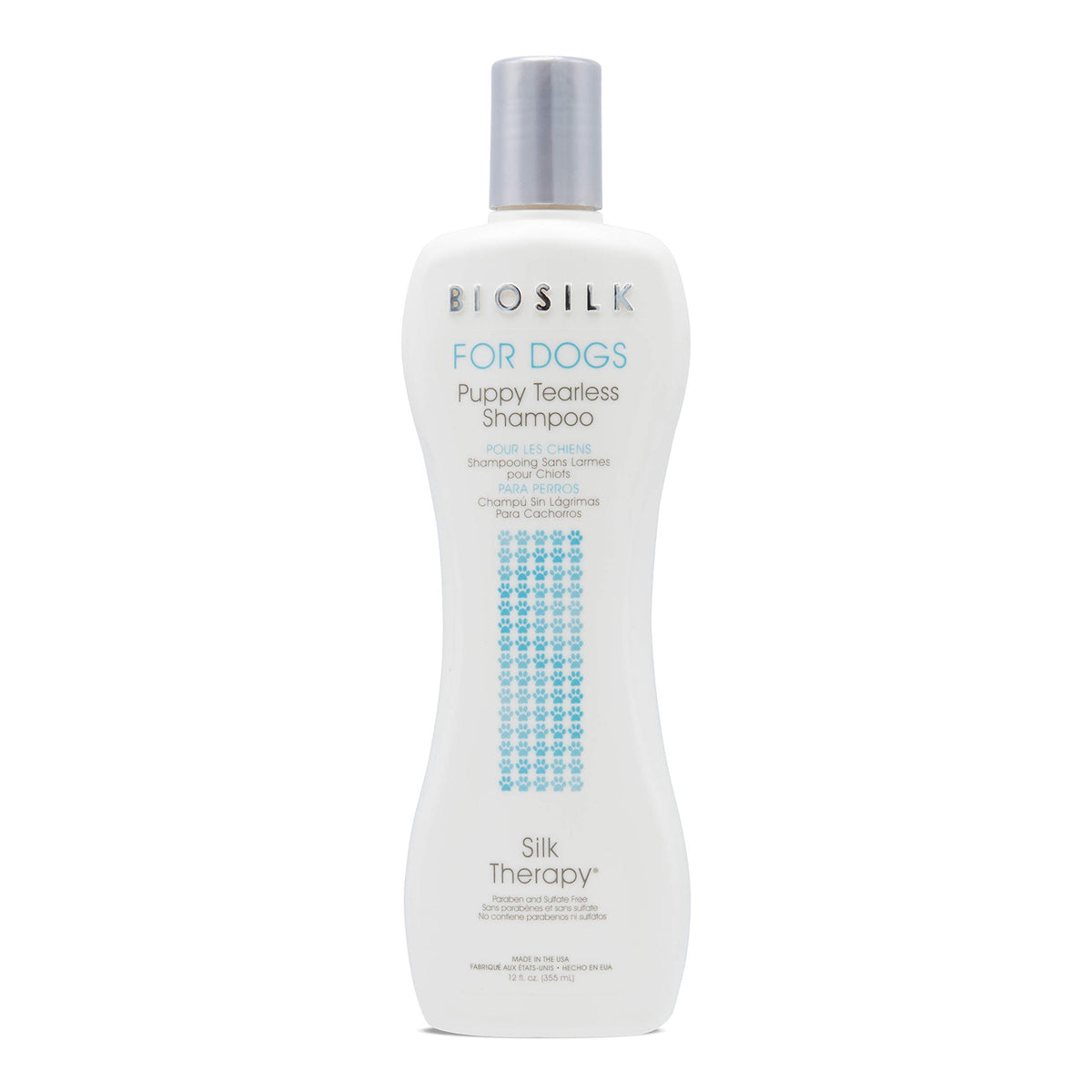 Biosilk For Dogs Silk Therapy Puppy Tearless Shampoo For Dogs  Best Shampoo For Puppies And Great For All Dogs And Breeds 12 Oun