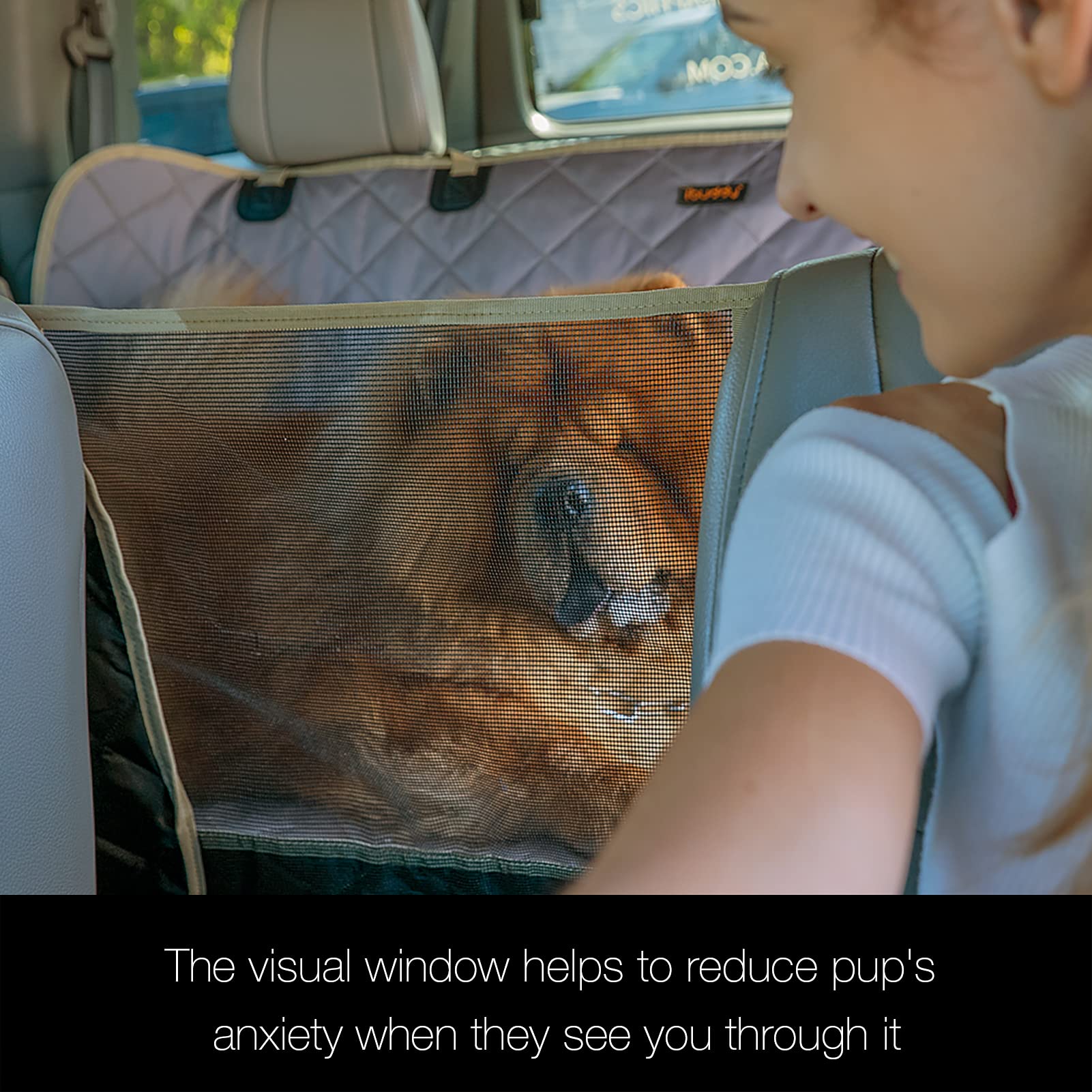 Ibuddy Truck Dog Hammock - 100% Waterproof, Machine Washable X-Large Pet Seat Cover With Side Flap For Large Suv And Truck