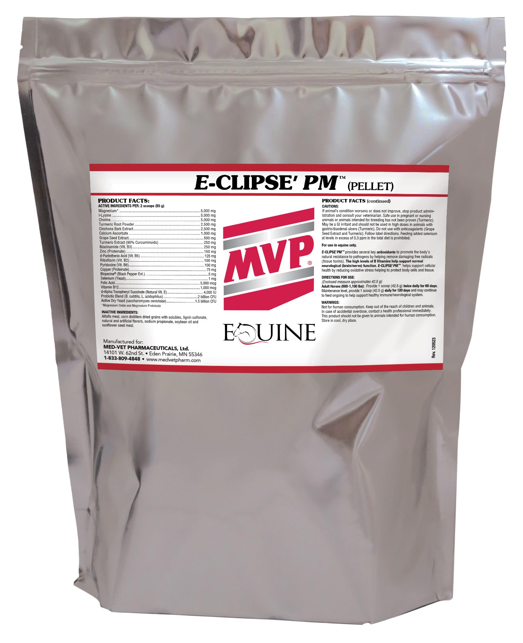 E-Clipse PM (12 lb) Neurologic Health/Immune Support for Horses