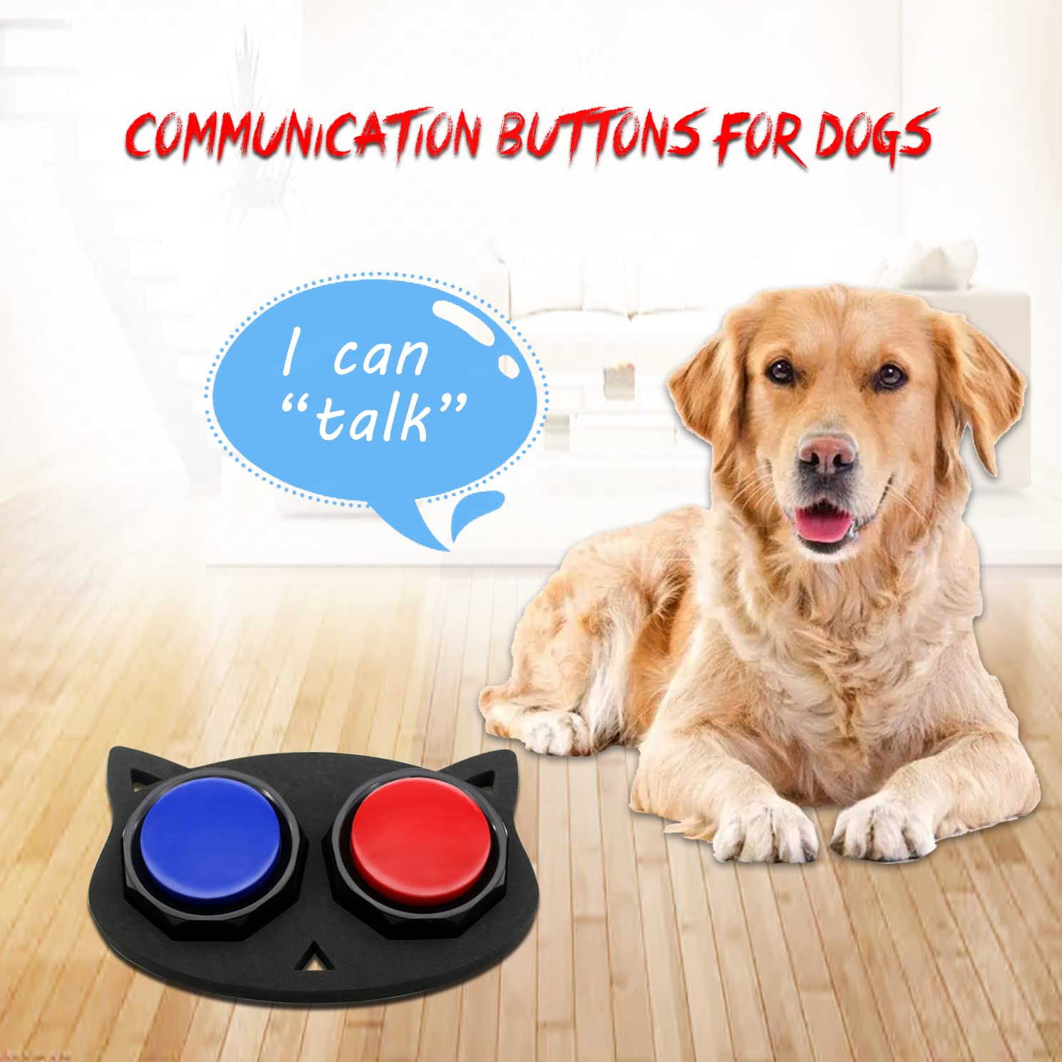 Recordable Buttons, Communication Sound Buttons, 30S Recording Upgrade, Talking Button, Easy Use, Material Safety, Answer Buzzer