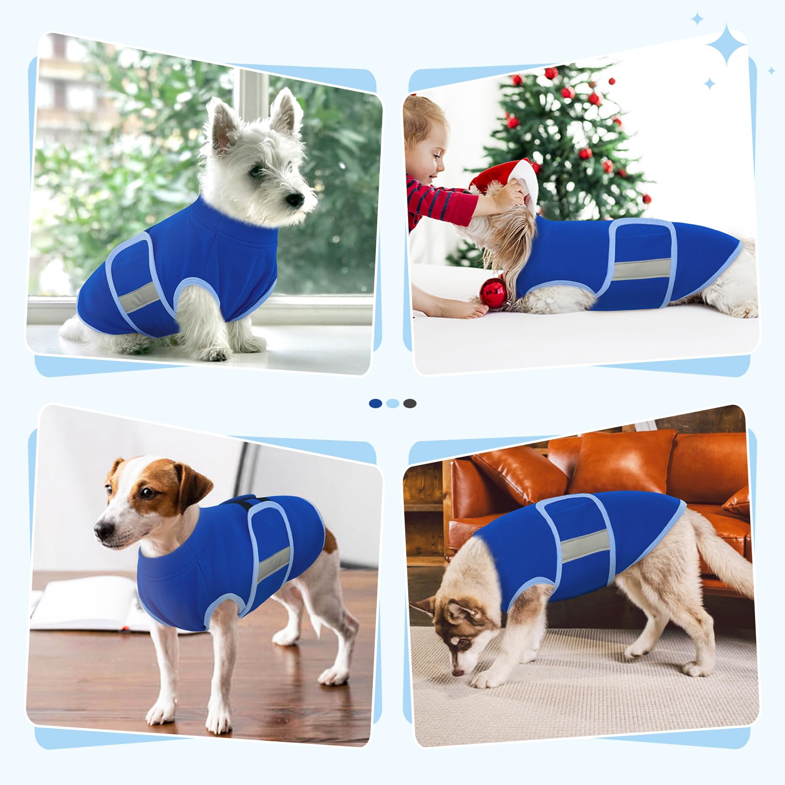 Nanaki Fleece Dog Vest - Soft Dog Sweater Jacket, Adjustable Pullover For Cold Winter & Fall