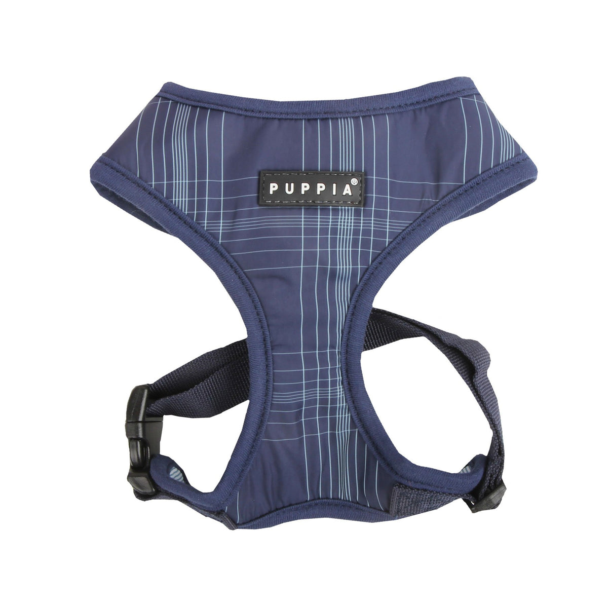 Puppia Authentic Cyberspace Pet Harness A, Small, Navy