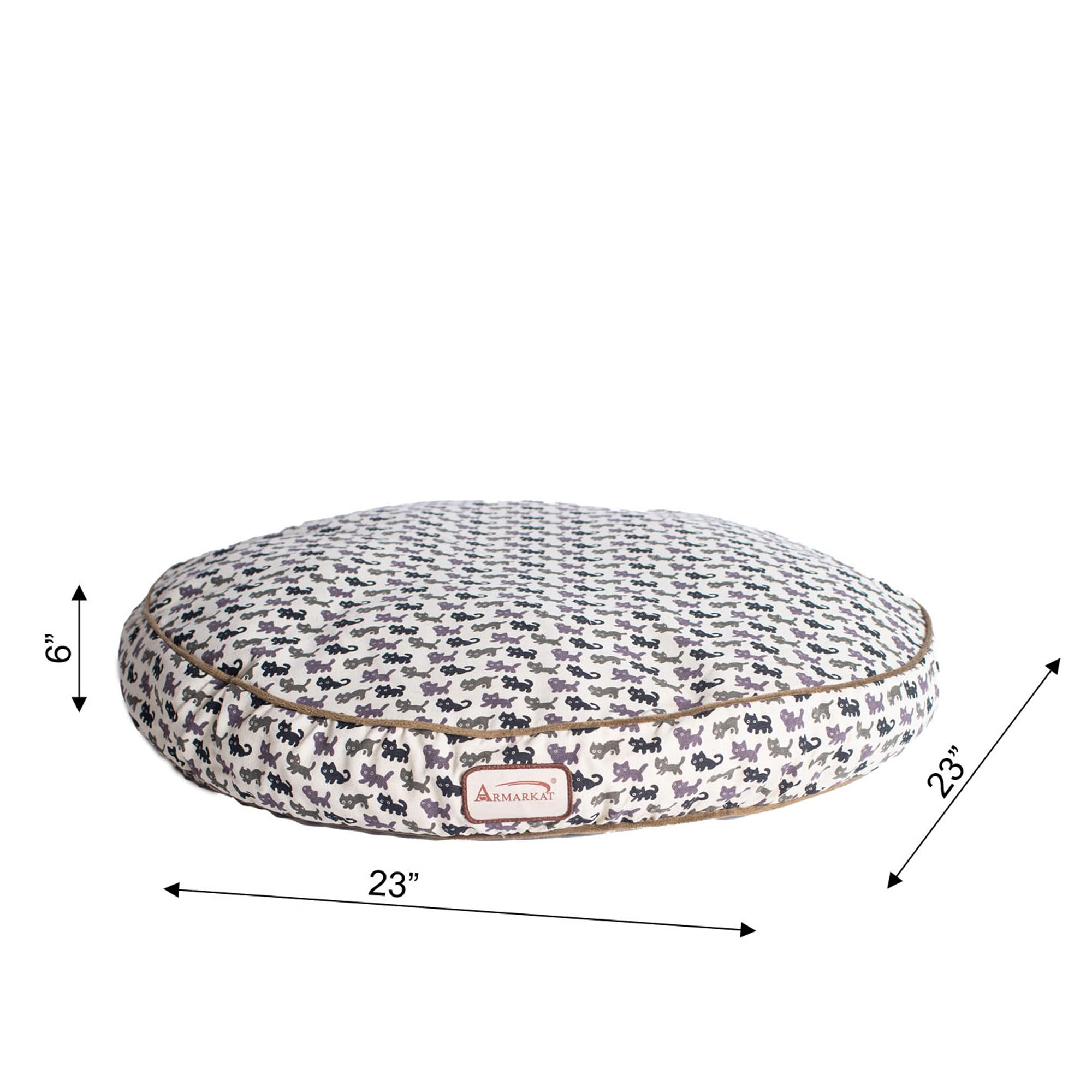 Armarkat Pet Bed Pad 24-Inch by 6-Inch Canvas Material