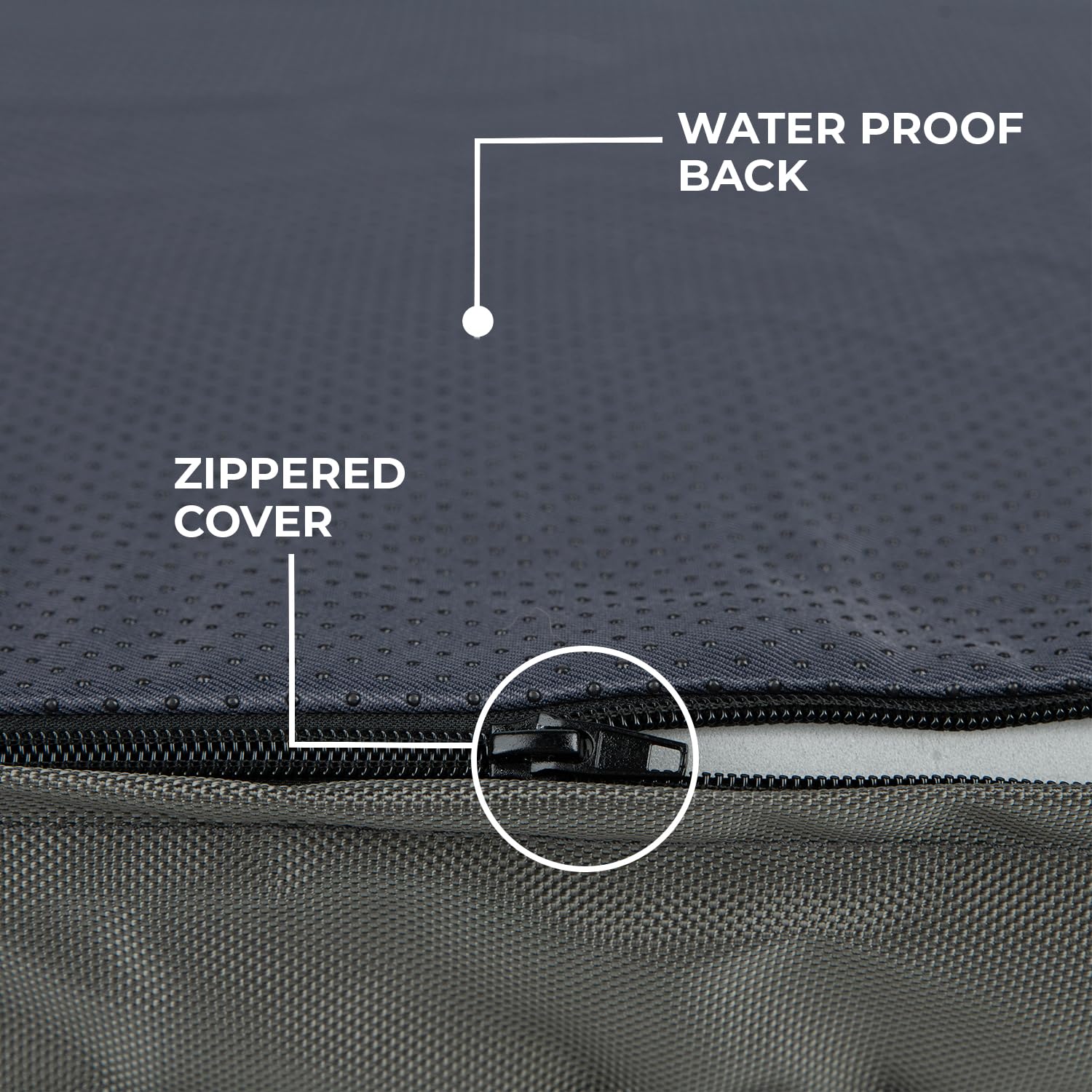 Best Pet Supplies Cute Dog Crate Mat Flat Bed With Waterproof Exterior, Thick Orthopedic Egg Foam Mattress, And Soft Sherpa Flee