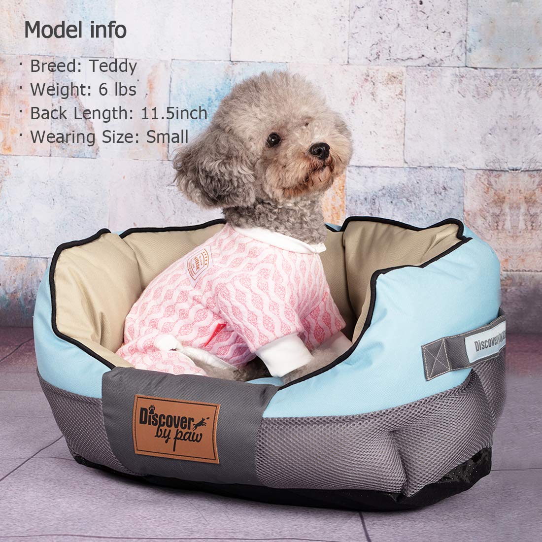 Kyeese Dog Pajamas Medium Dog Pjs Onesie 4 Legs Jumpsuits Dog Apparel