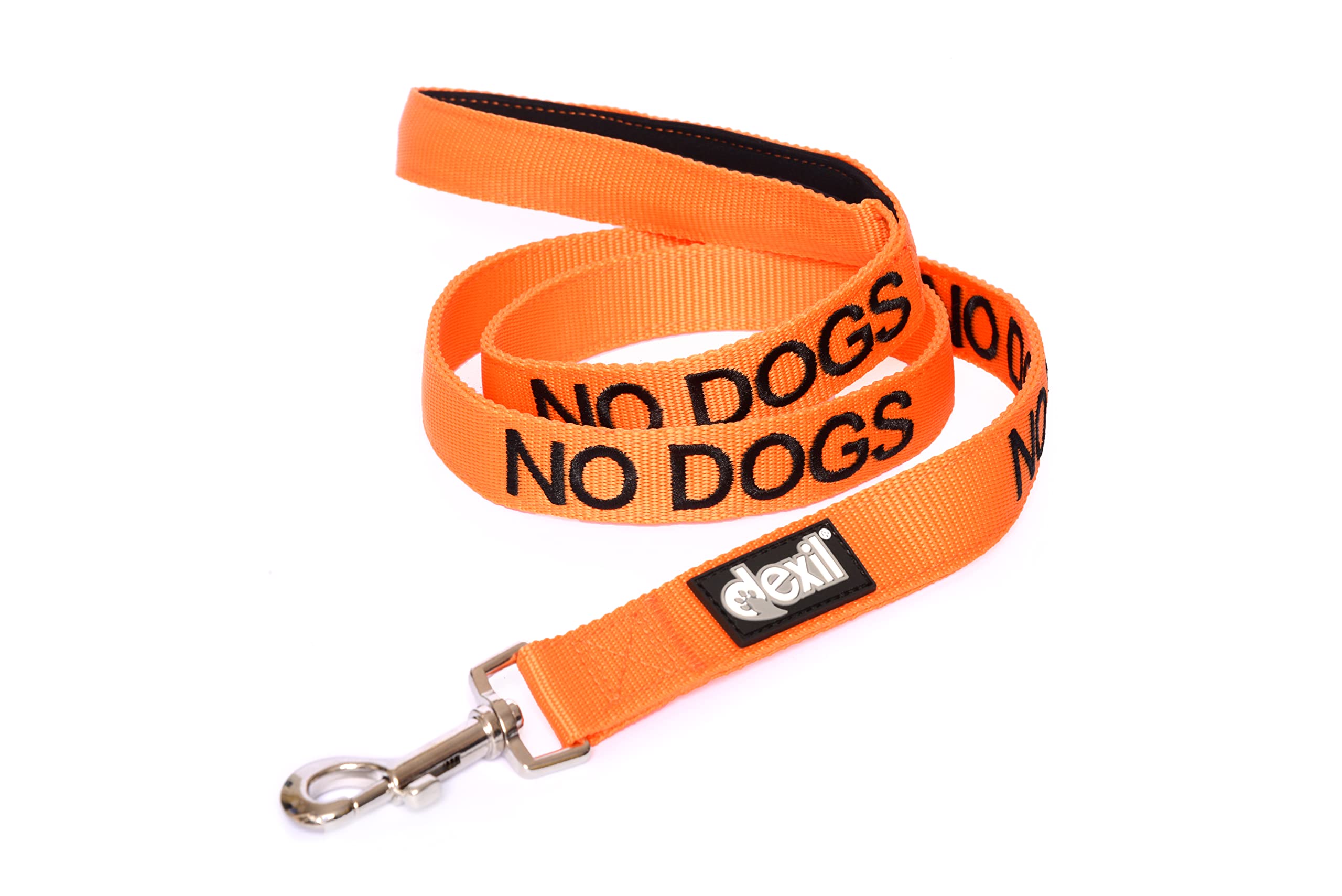 No Dogs Dexil Friendly Dog Collars Color Coded Dog Accident Prevention Leash 6Ft/1.8M Prevents Dog Accidents By Letting Others Know Your Dog In Advance Award Winning