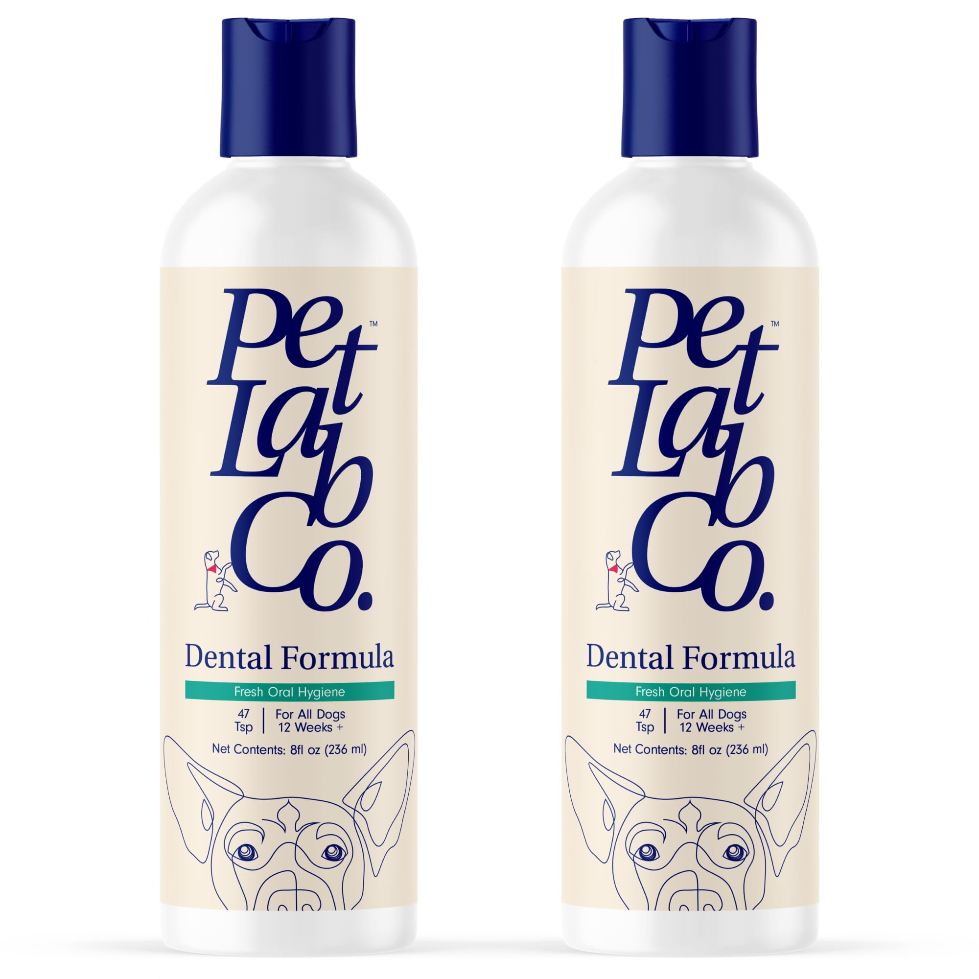 PetLab Co. Dog Dental Formula  Keep Dog Breath Fresh and Teeth Clean  Supports Gum Health  Dog Water Additive Dental Care Tar