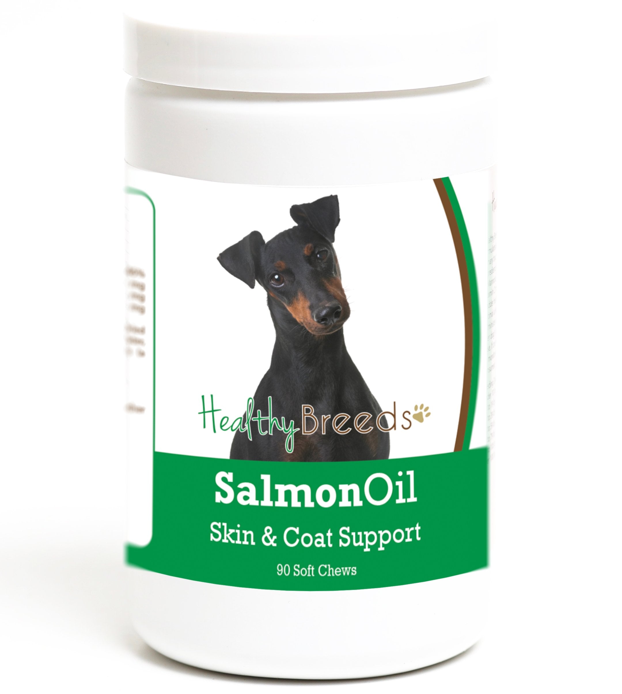 Healthy Breeds Manchester Terrier Salmon Oil Soft Chews 90 Count