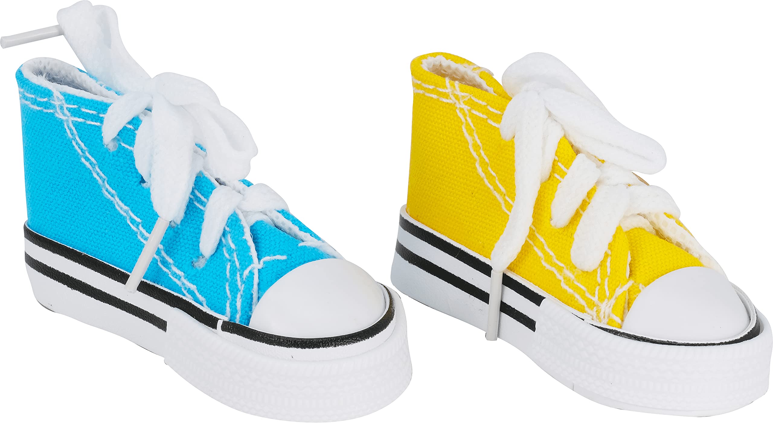 Bonka Bird Toys 4 Mini Sneaker Bird Toy Parrot Craft Cage Toys Cages Small Dog,Cat Pet Cockatiel,African Grey,Cockatoo