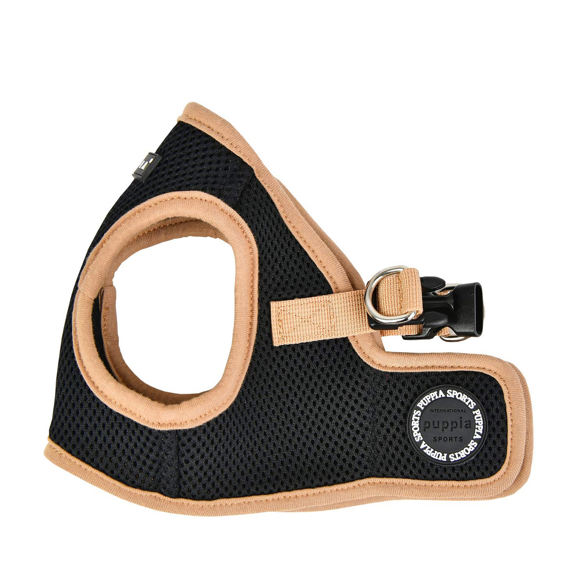 Puppia Soft Vest Harness B Ii - Black - Xl