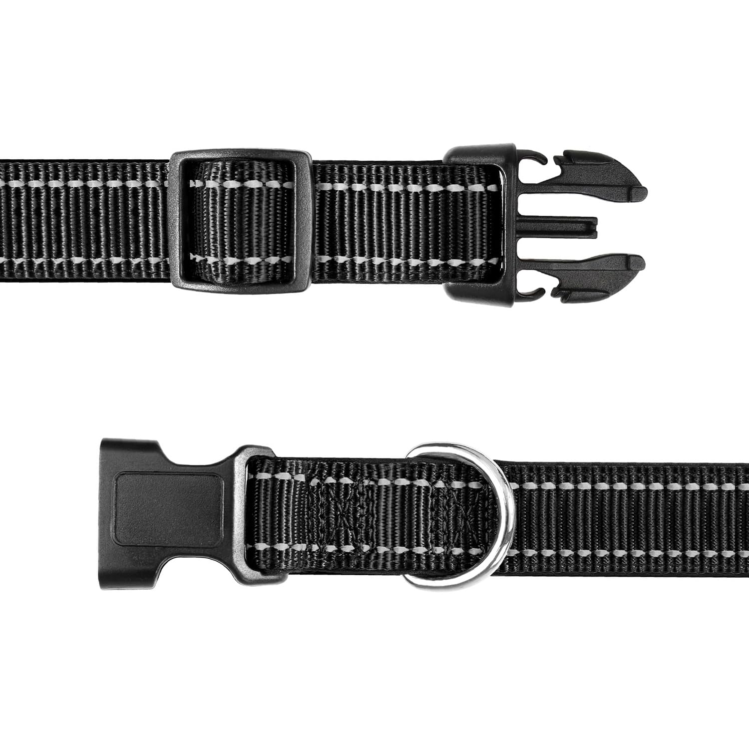 Aikko Replacement Strap Dog Collar With Buckle Adjustable Safety Durable Nylon Pet Collars, Fit For Most Of Dog Training Shock B