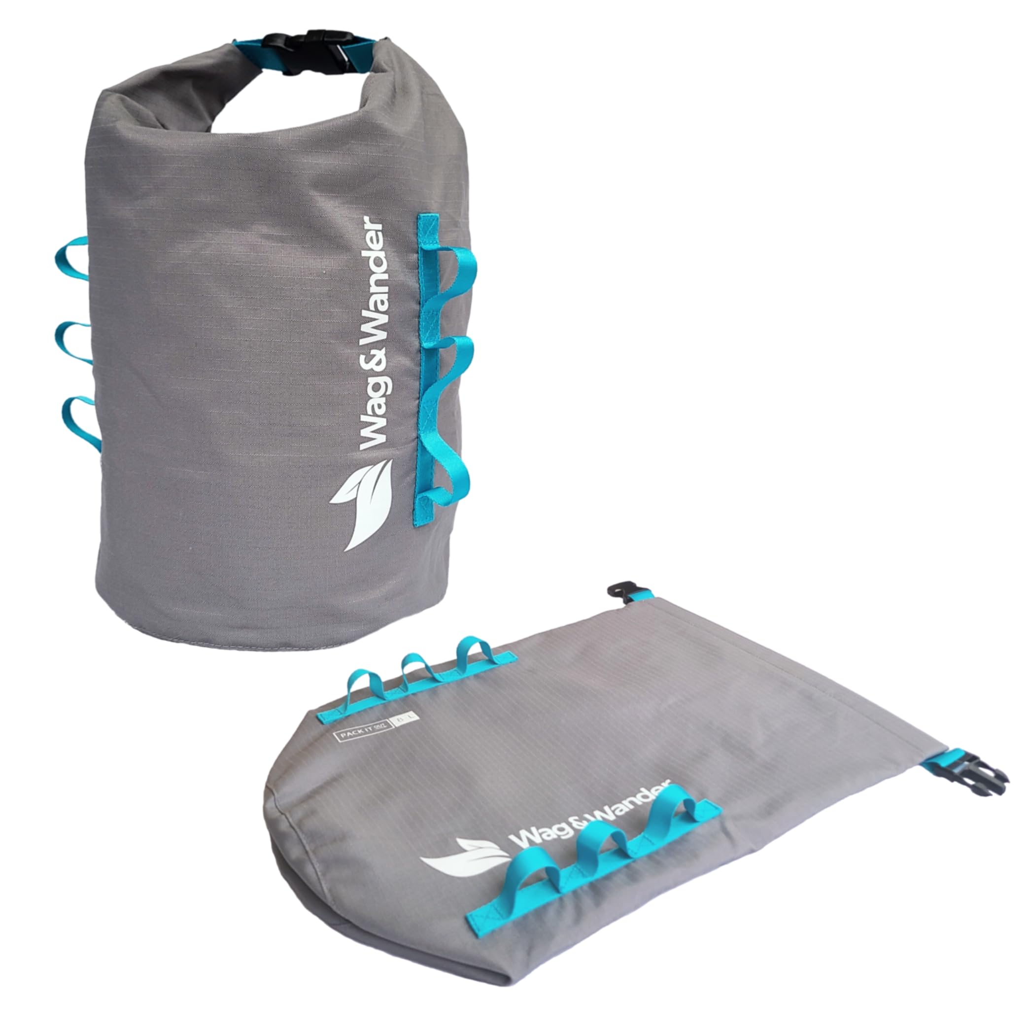 Smell Proof Waste Bag - Reusable Wag Bag, Dog Poop Bag Holder For Hiking With Dogs & Camping. Odor Proof Diaper Wet Bag