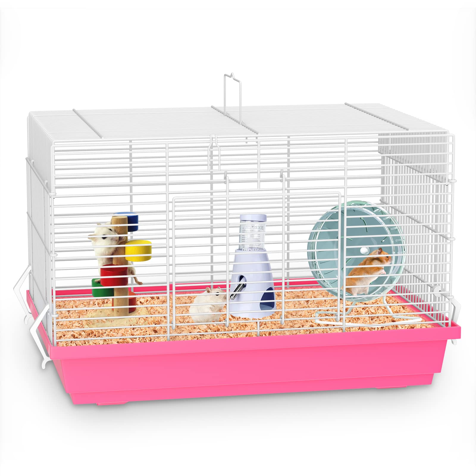 Hamster Cages, Small Animal Travel Cages - Ideal For Temporarily Transporting Or Carrying Hamsters, Guinea Pigs, Rats, Parrots, 