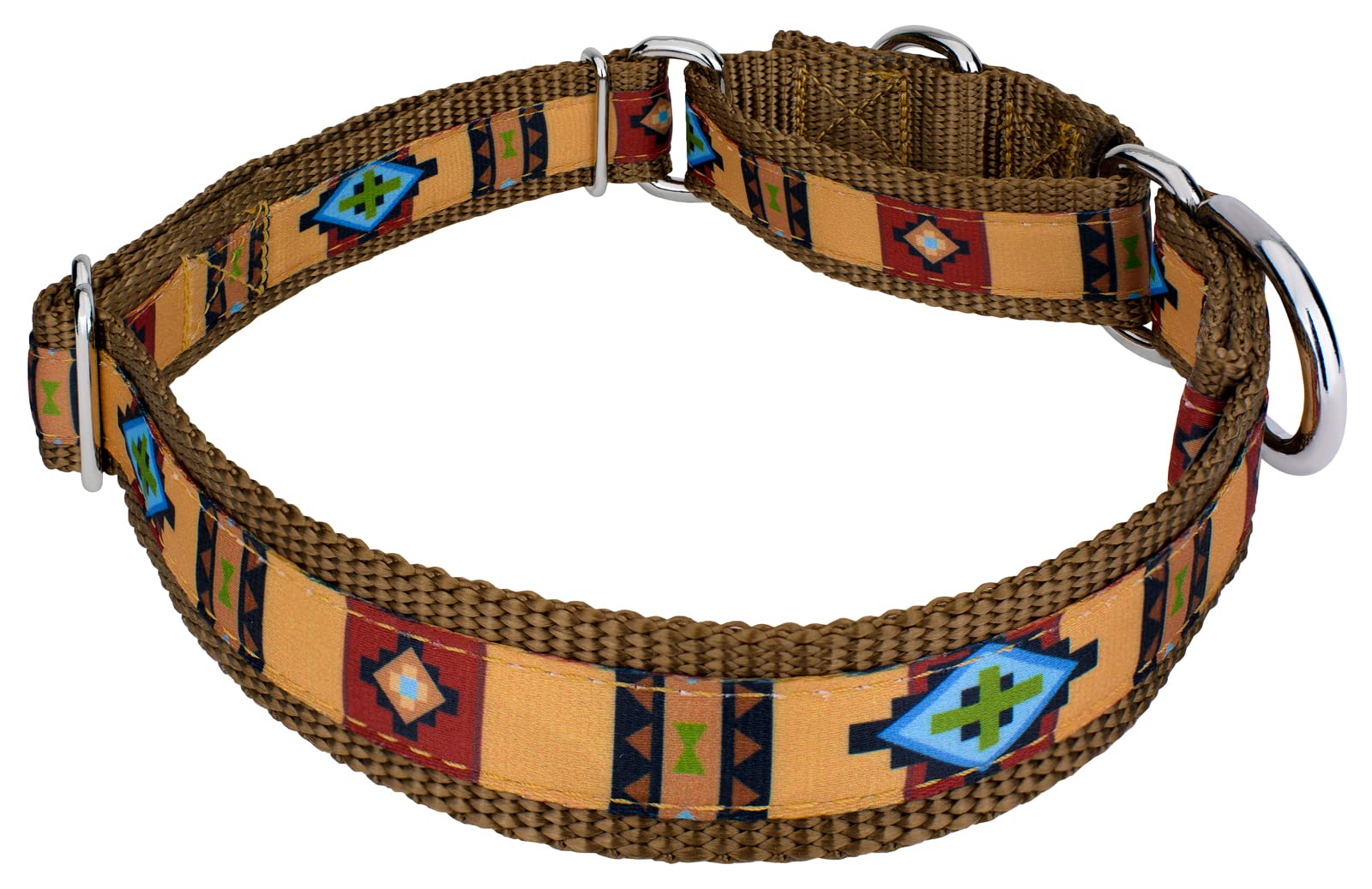 Country Brook Petz - Native Arizona Signature Martingale Dog Collar - Each Collar You Buy, A Collar Is Donated To A Shelter (1 I