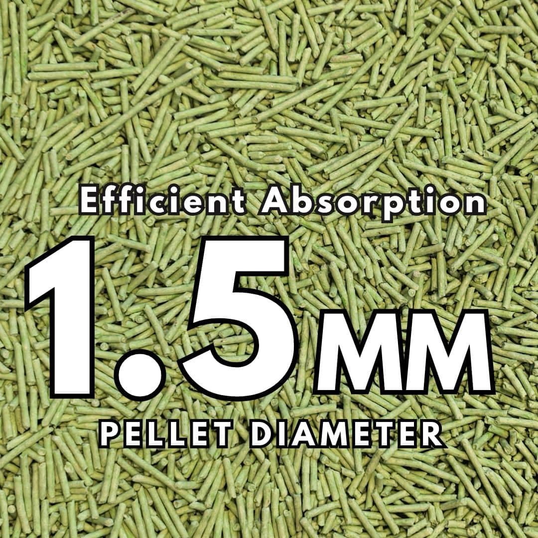 Pea Based Cat Litter, Dust Free Cat Litter, Low Tracking, And Natural Odor Control, Scented And Unscented (4 Pack (1 Case), Gree