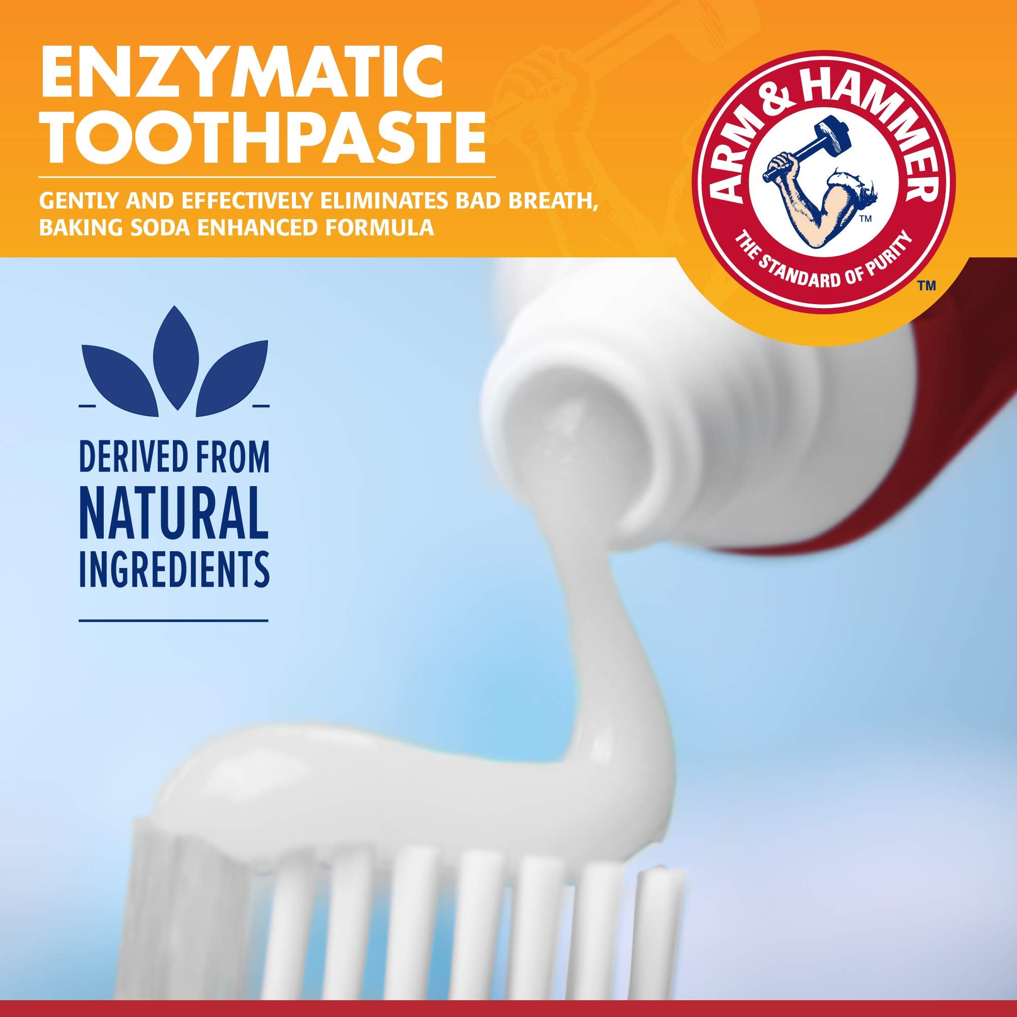 Arm & Hammer for Pets Clinical Care Enzymatic Toothpaste for Dogs | Soothes Inflamed Gums | Dog Toothpaste Enzymatic, Chicken Fl