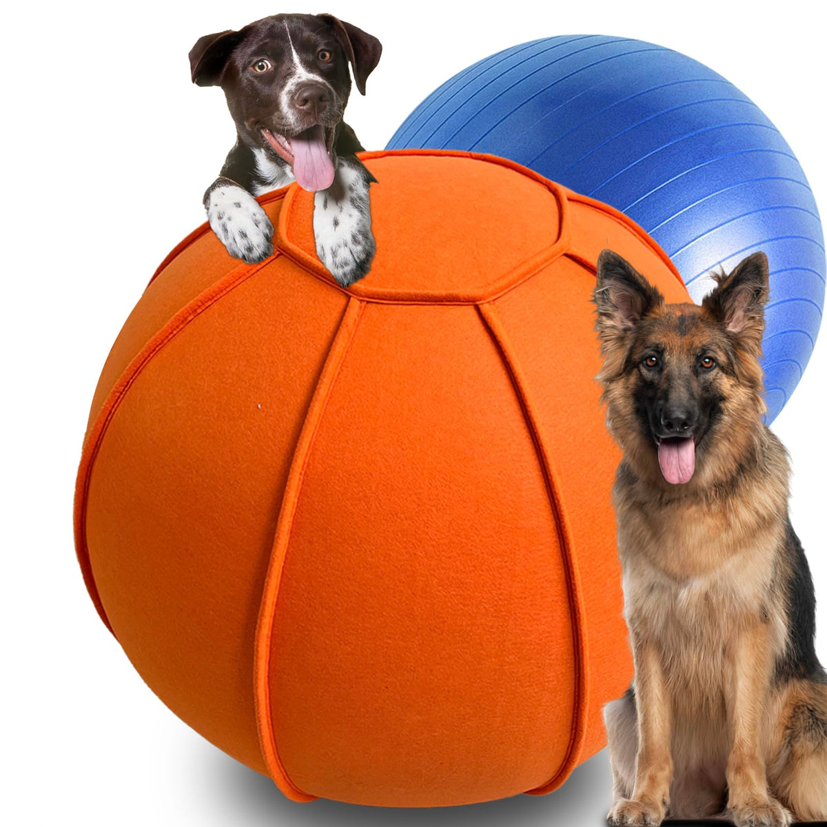 Herding Ball For Dogs, Dual Layered Herding Dog Ball Set For Australian Shepherd, Cattle, Collie, For Dog, Agility Equipment- Fr