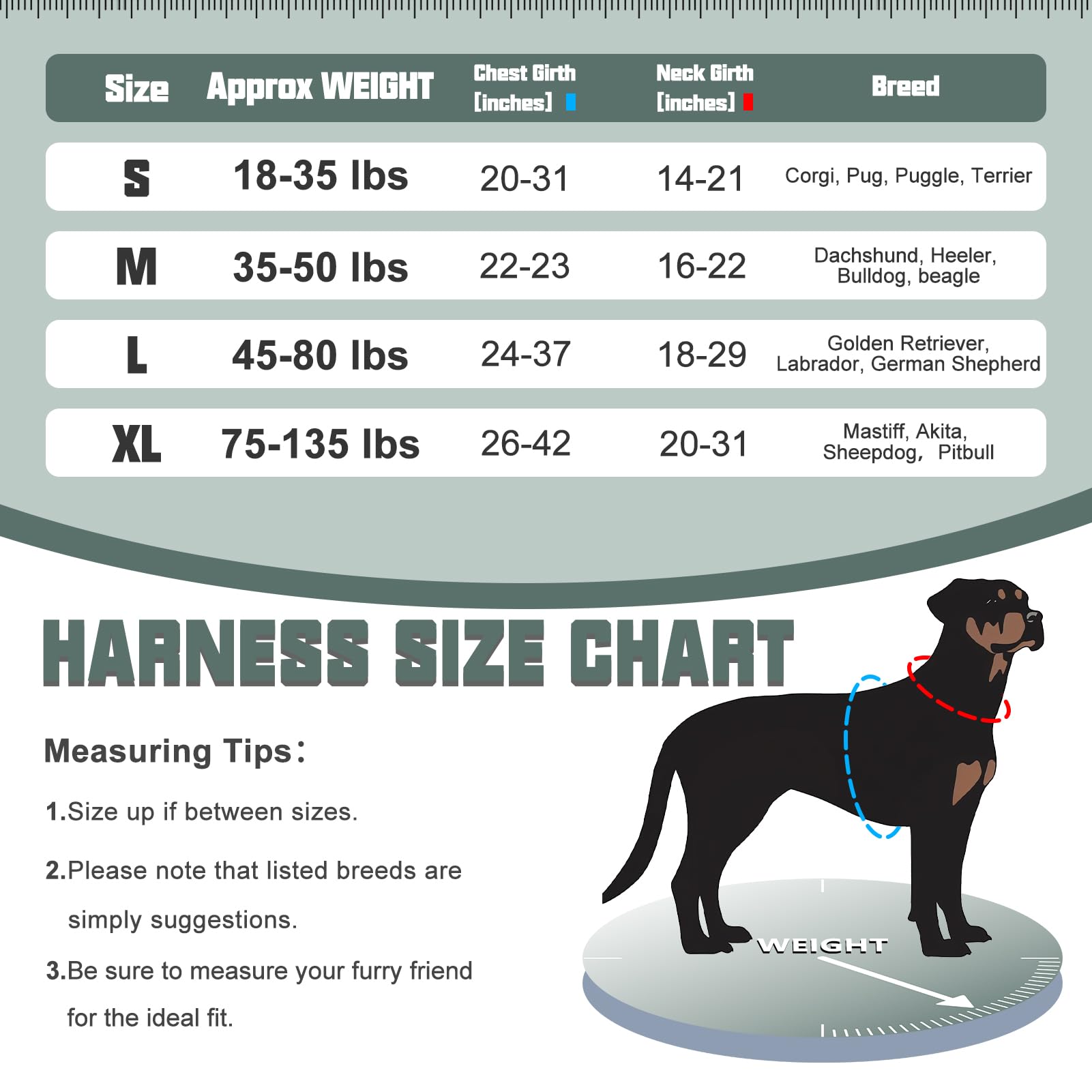 Auroth Tactical Dog Harness For Small Medium Large Dogs No Pull Adjustable Pet Harness Reflective K9 Working Training Easy Control Pet Vest Military Service Dog Harnesses Xl Grey Camo