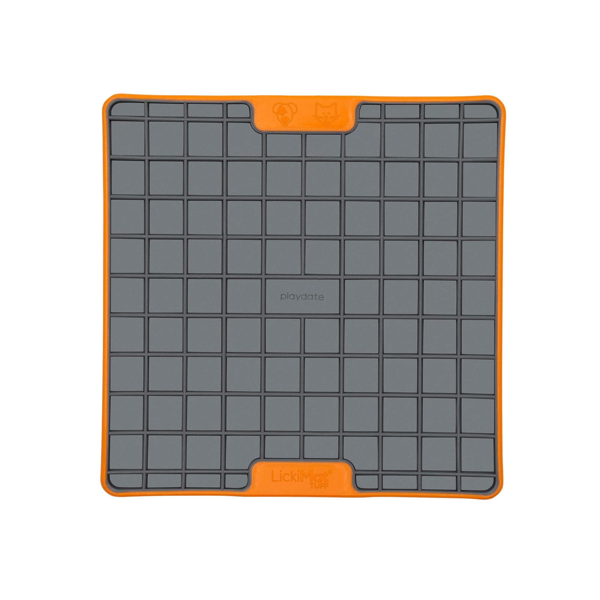 LickiMat Tuff, Heavy-Duty Playdate, Dog Slow Feeder Lick Mat, Boredom Anxiety Reducer; Perfect for Food, Treats, Yogurt, or Pean