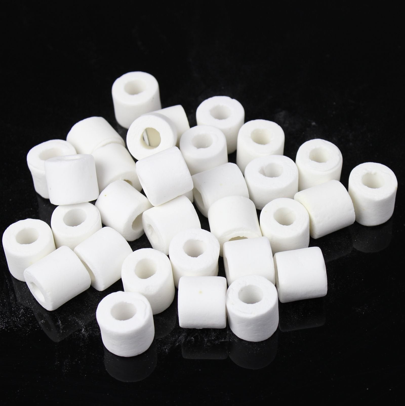 Aquaneat Bio Ceramic Rings 6 Lbs Aquarium Sump Filter Media Fish Tank Koi Pond Canister Filter Media In 6 Free Mesh Bags