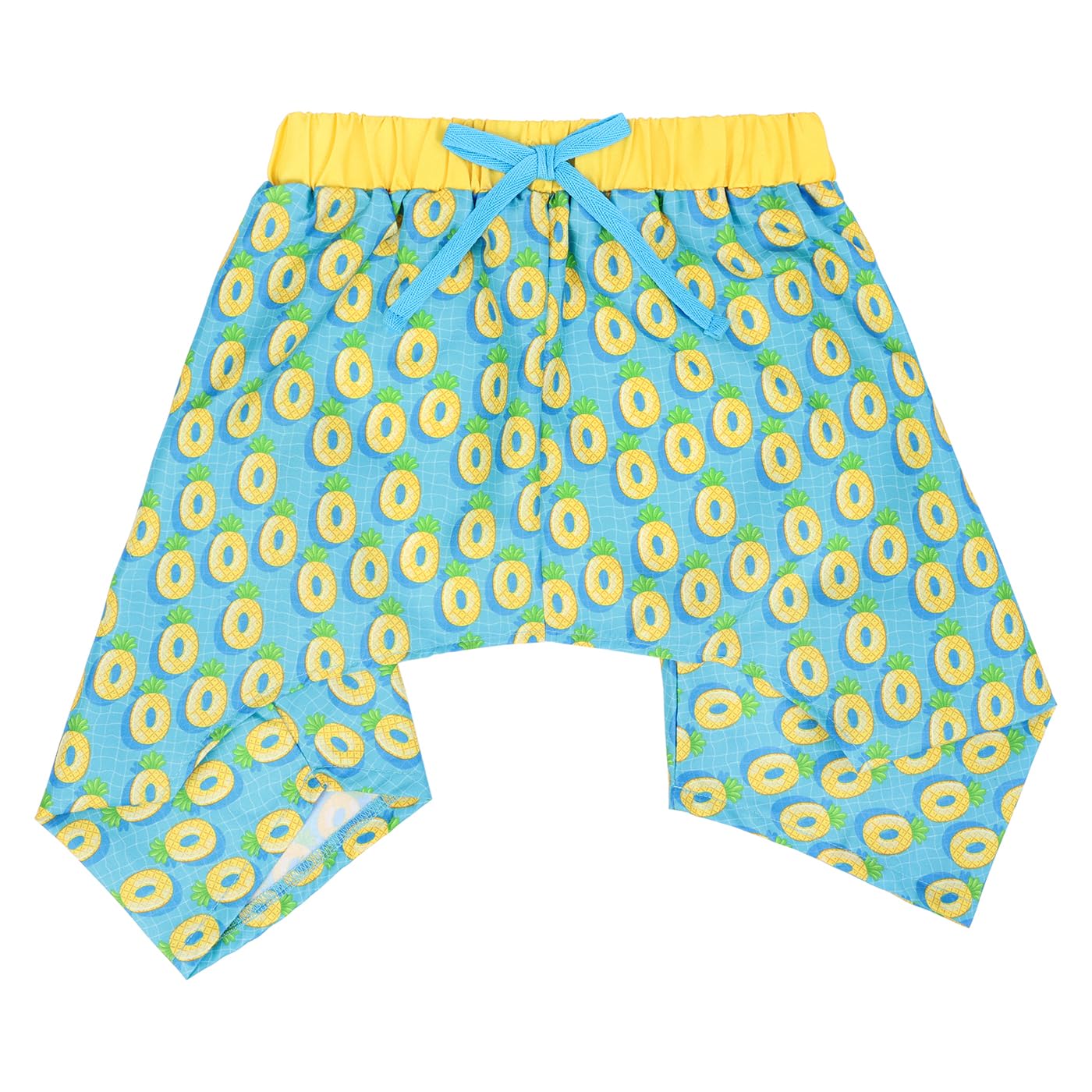 Hde Dog Swim Trunks Hawaiian Board Shorts Beach Pool Swimsuit For Xs To Xxl Dogs Pineapple Floats - Xl