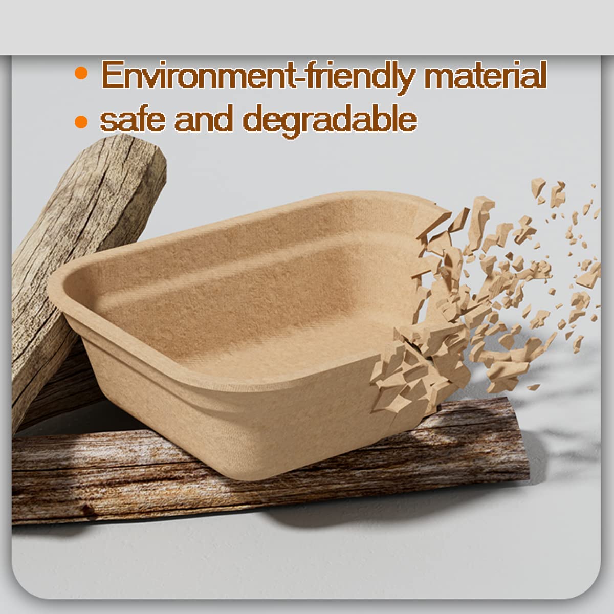 15 Pack Disposable Litter Boxes For Cats Paper Litter Tray Travel Toilet Cat Litter Box For Indoor Outdoor For Cat, Hamster, Gui