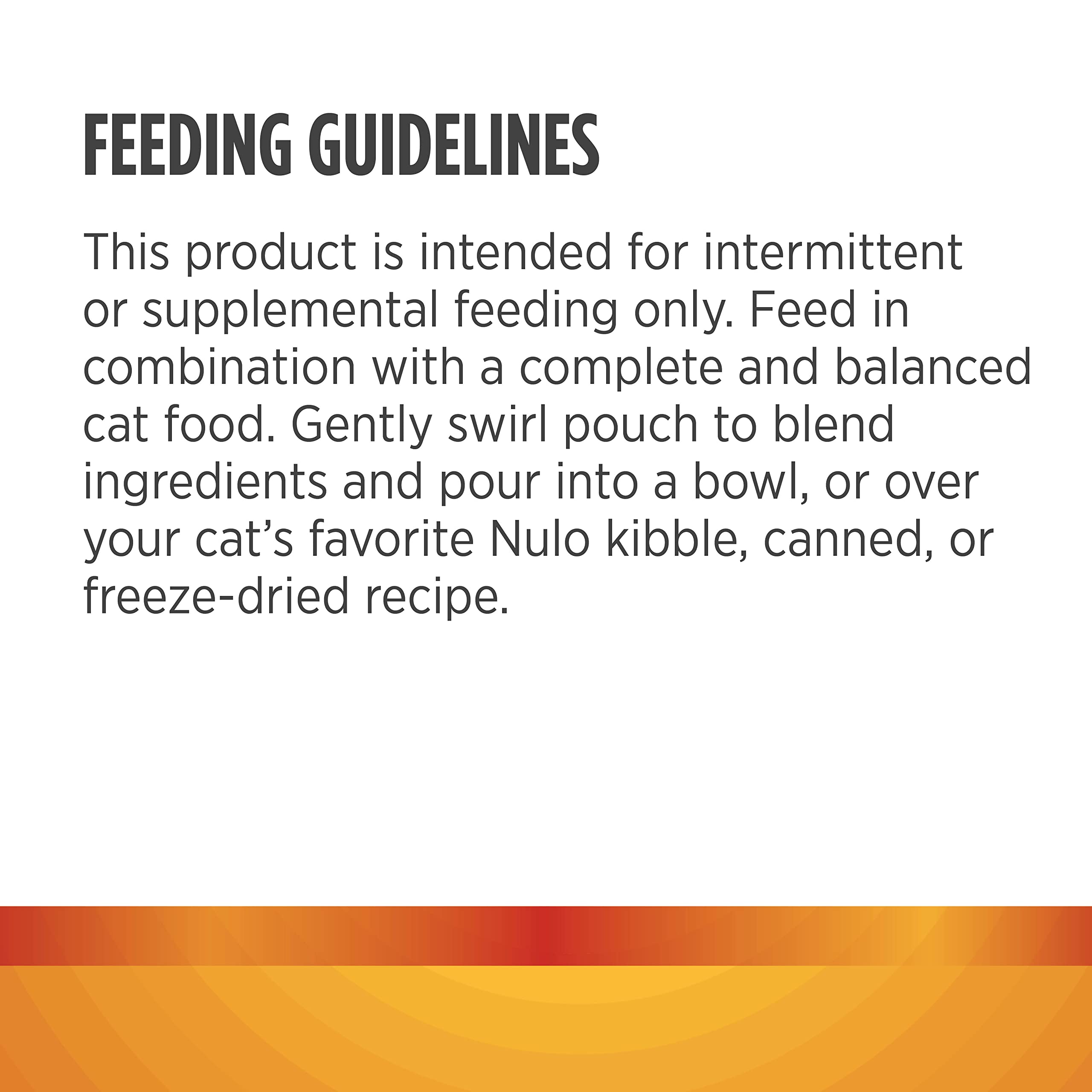 Nulo Freestyle Cat & Kitten Wet Cat Food Broth, Premium All Natural Grain-Free Cat Food Topper with No Added Minerals or Preserv