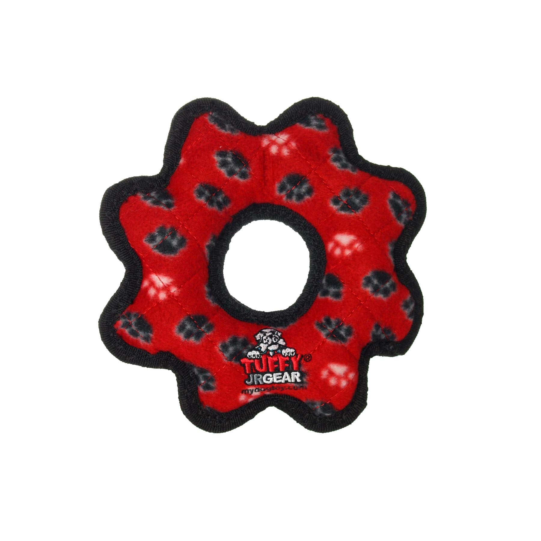 Tuffy- World'S Tuffest Soft Dog Toy- Ultimate Gear Ring-Squeakers - Multiple Layers. Made Durable, Strong & Tough.Interactive Pl