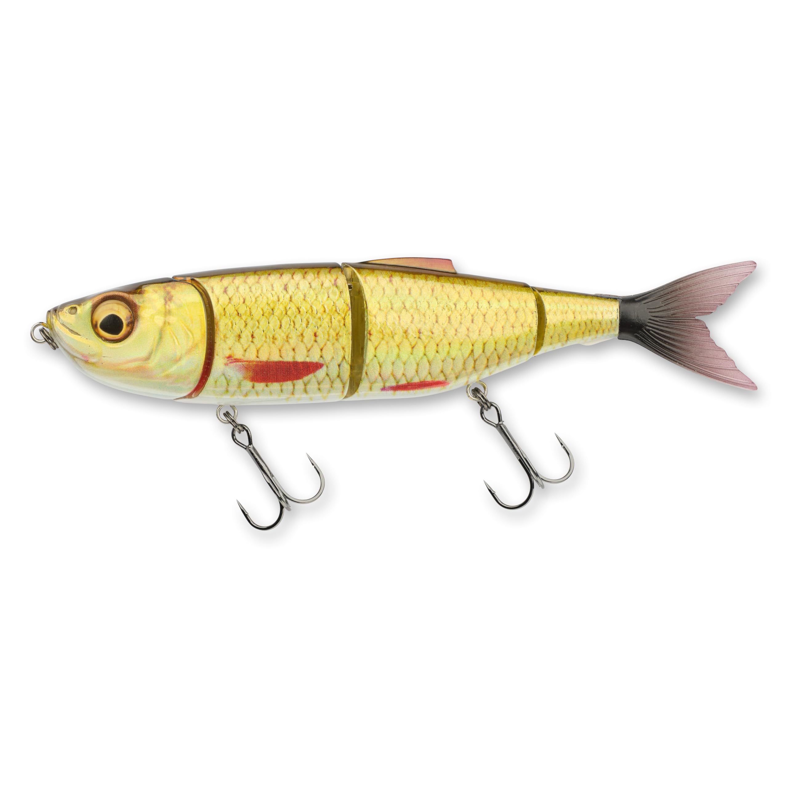 Savage Gear 4Play Pro Fishing Bait, 2 1/4 Oz, Golden Shiner, Realistic Contours, Colors & Movement, Durable Construction, Rigged