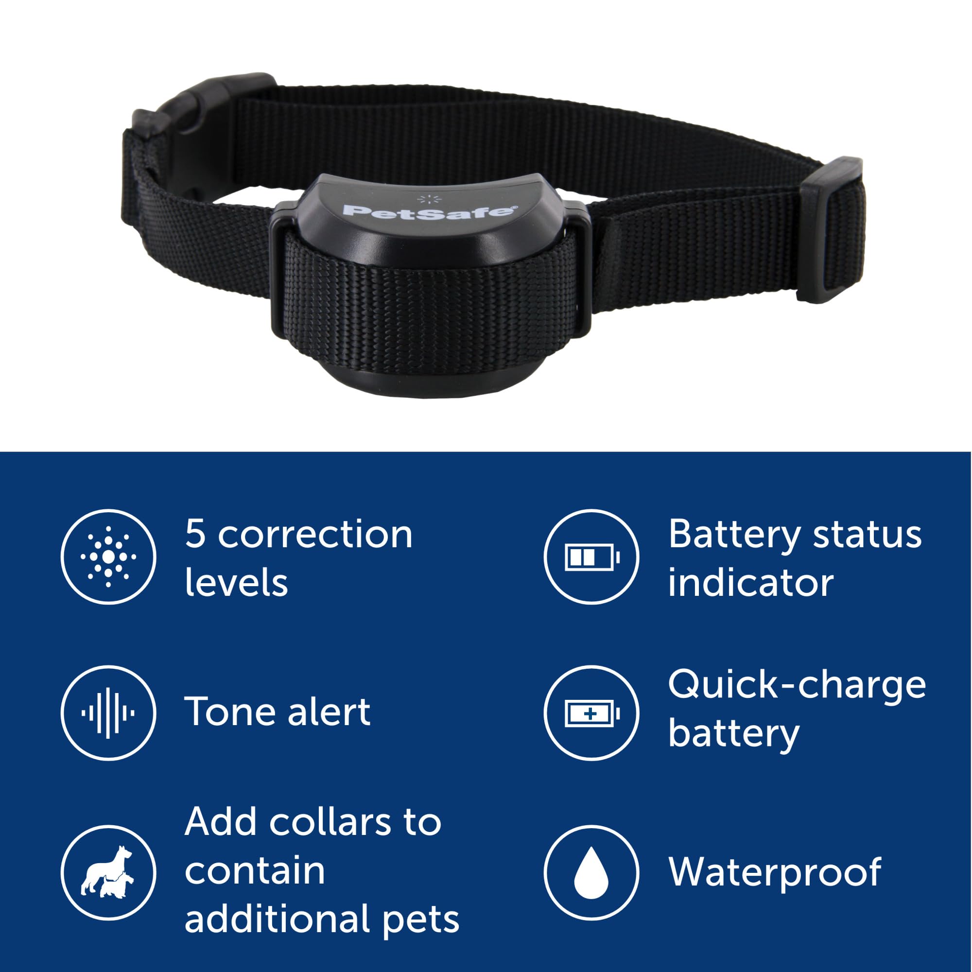 Petsafe Stay & Play Compact Wireless 2-Dog Fence, Lcd Screen To Adjust The Circular Boundary, Secure Up To 3/4 Acre Area, Use Fo