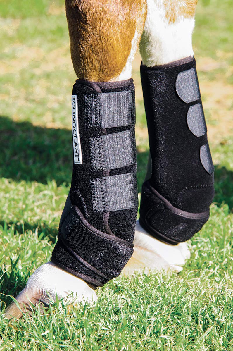 Iconoclast Front Or Hind Rehabilitation Boot Medium Black M