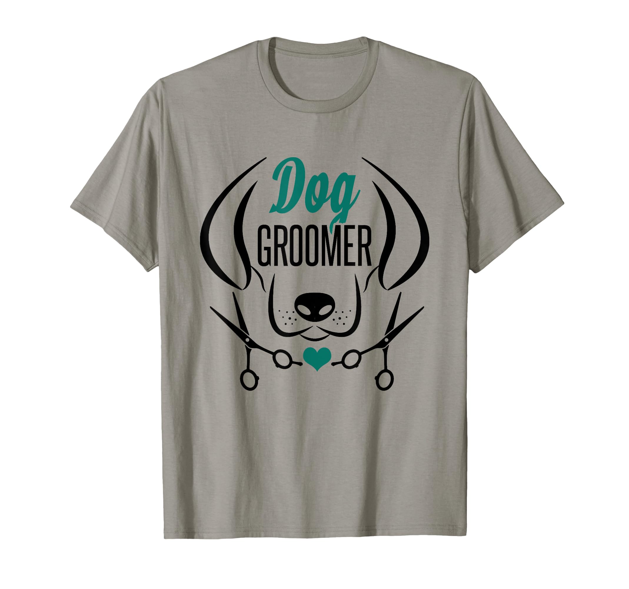 Cute Dog Groomer Tshirt Women Dog Grooming Pet Care T-Shirt