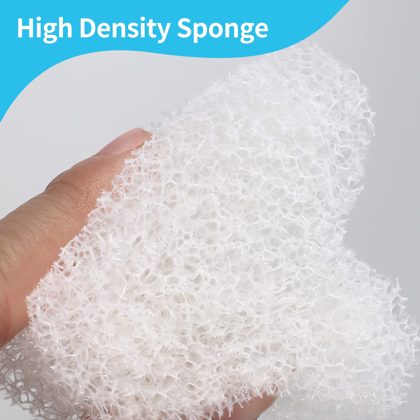 Cat Water Fountain Filters, 18 Pack Pet Fountain Replacement Foam Sponge Pre-Filters Fit For Multiple Ceramic And Stainless Stee