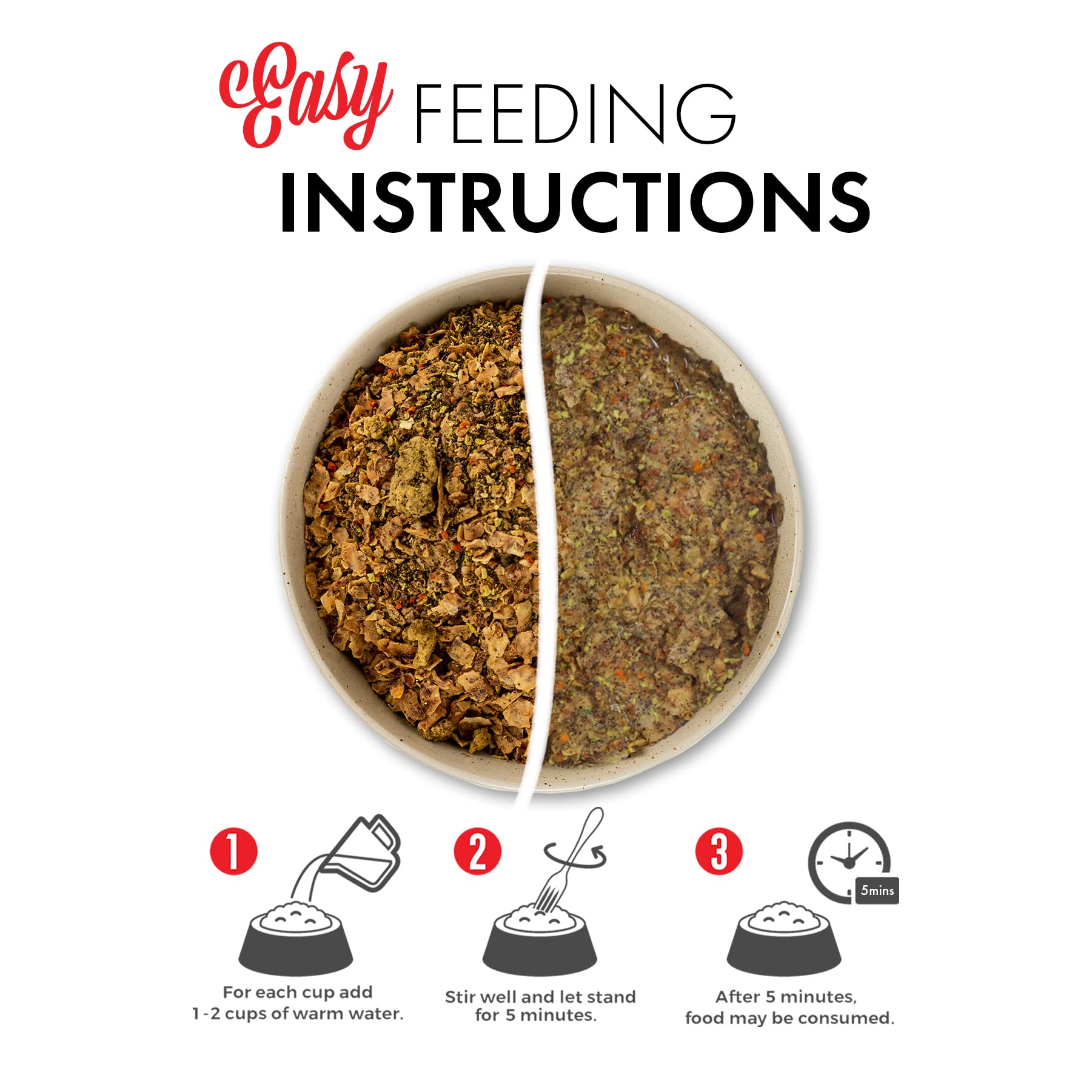 Grandma Lucy's Grain-Free Turkey Freeze-Dried Dog Food, 3 Lbs, Brown