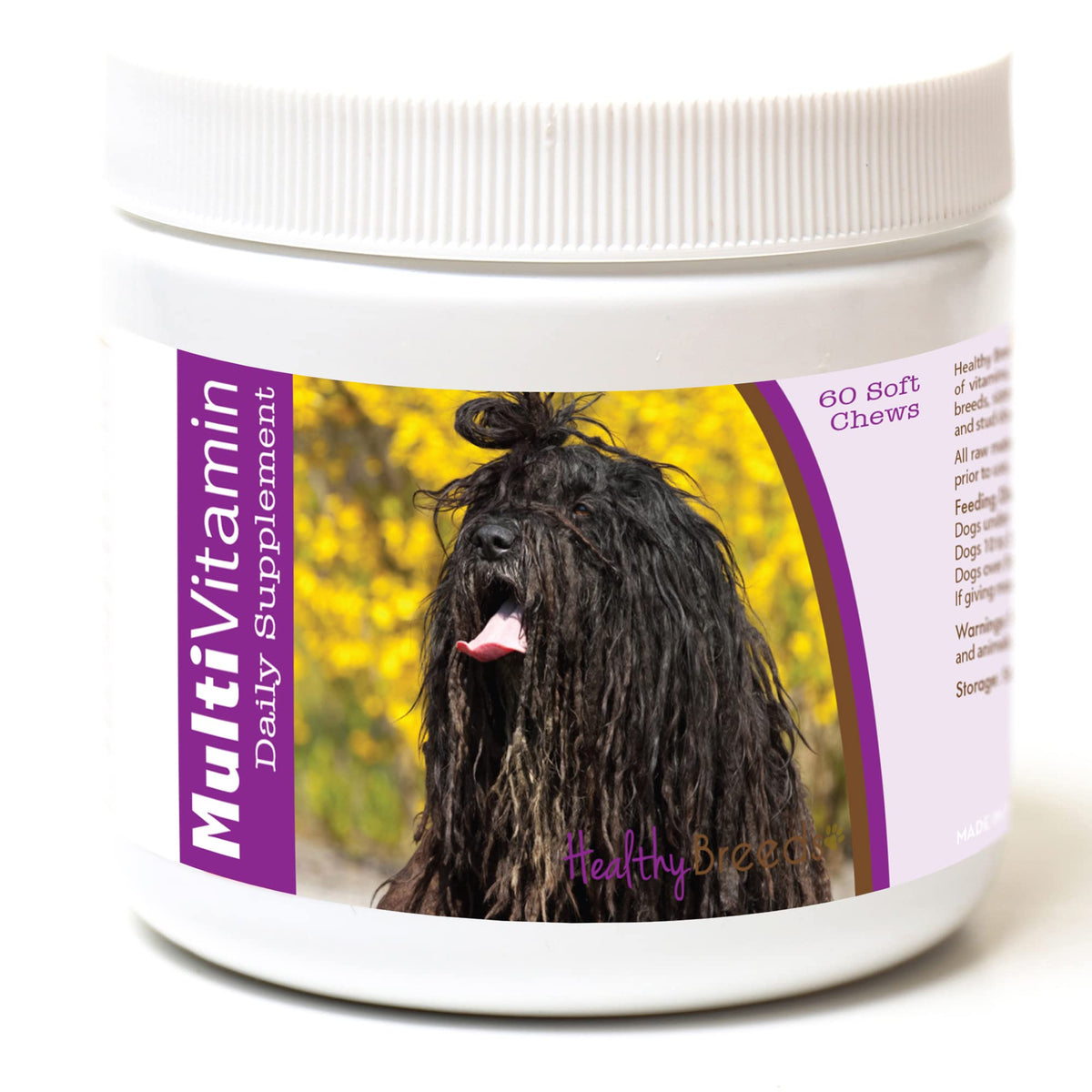 Healthy Breeds Bergamasco Multi-Vitamin Soft Chews 60 Count