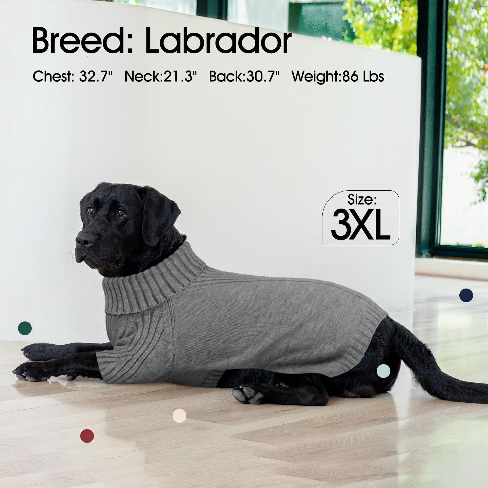 Iecoii Dog Sweater,Dog Sweaters For Medium Dogs Girls Boys,Dog Sweater Christmas,Pet Sweatshirt Knitwear Outfit For Holiday,Knit